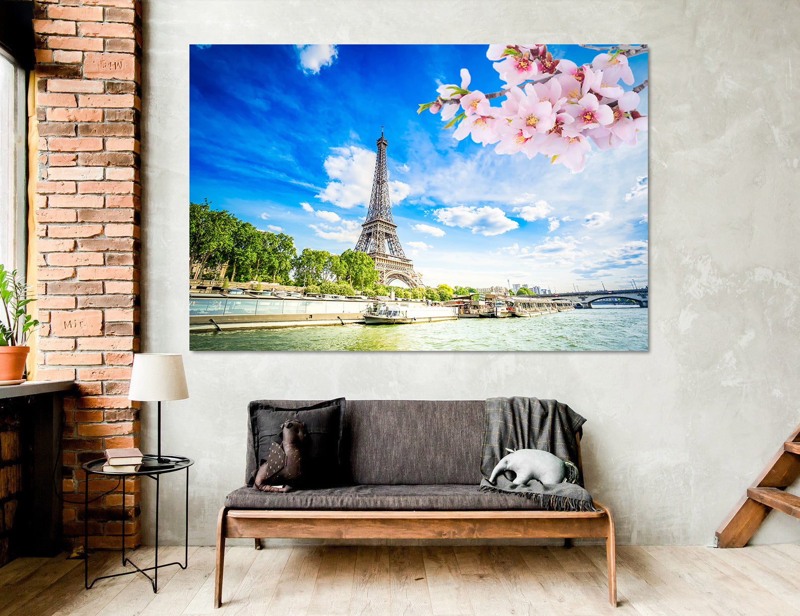 Tablou Canvas - Zi Senină în Paris