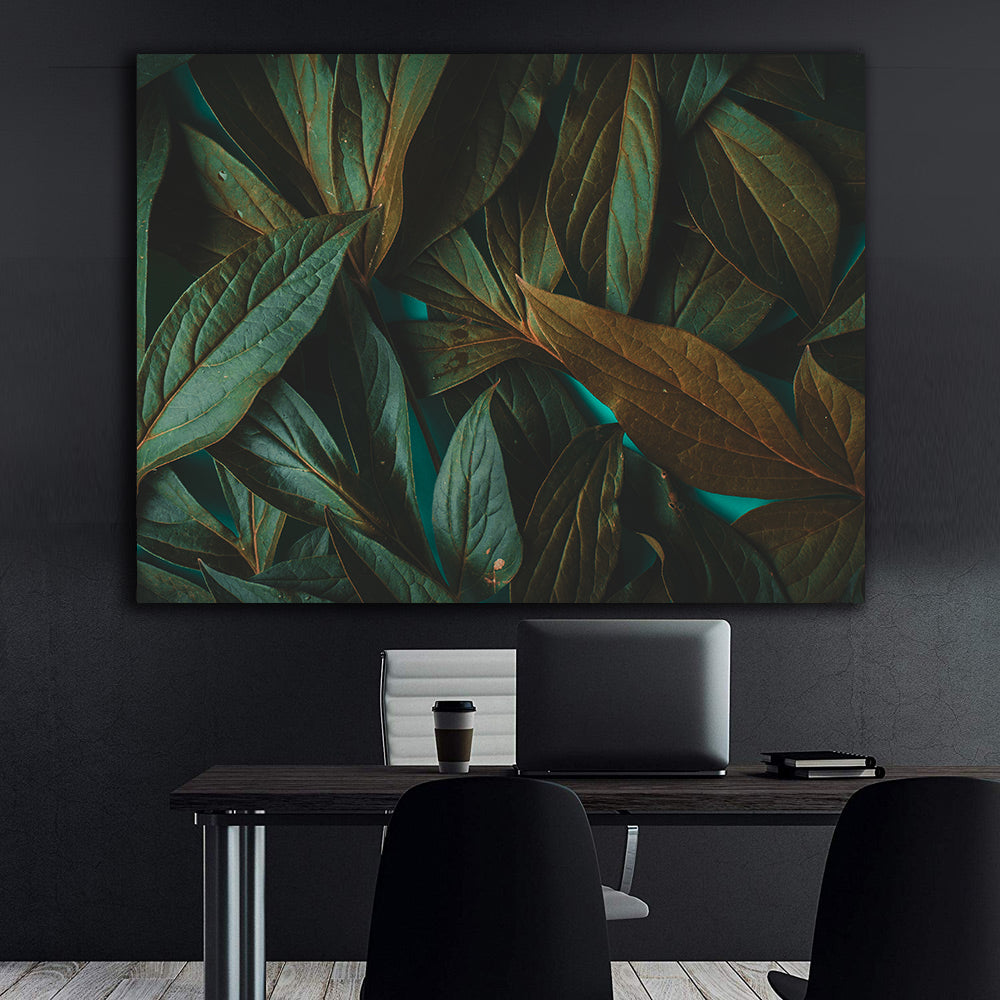 Tablou Canvas - Frunze Verzi