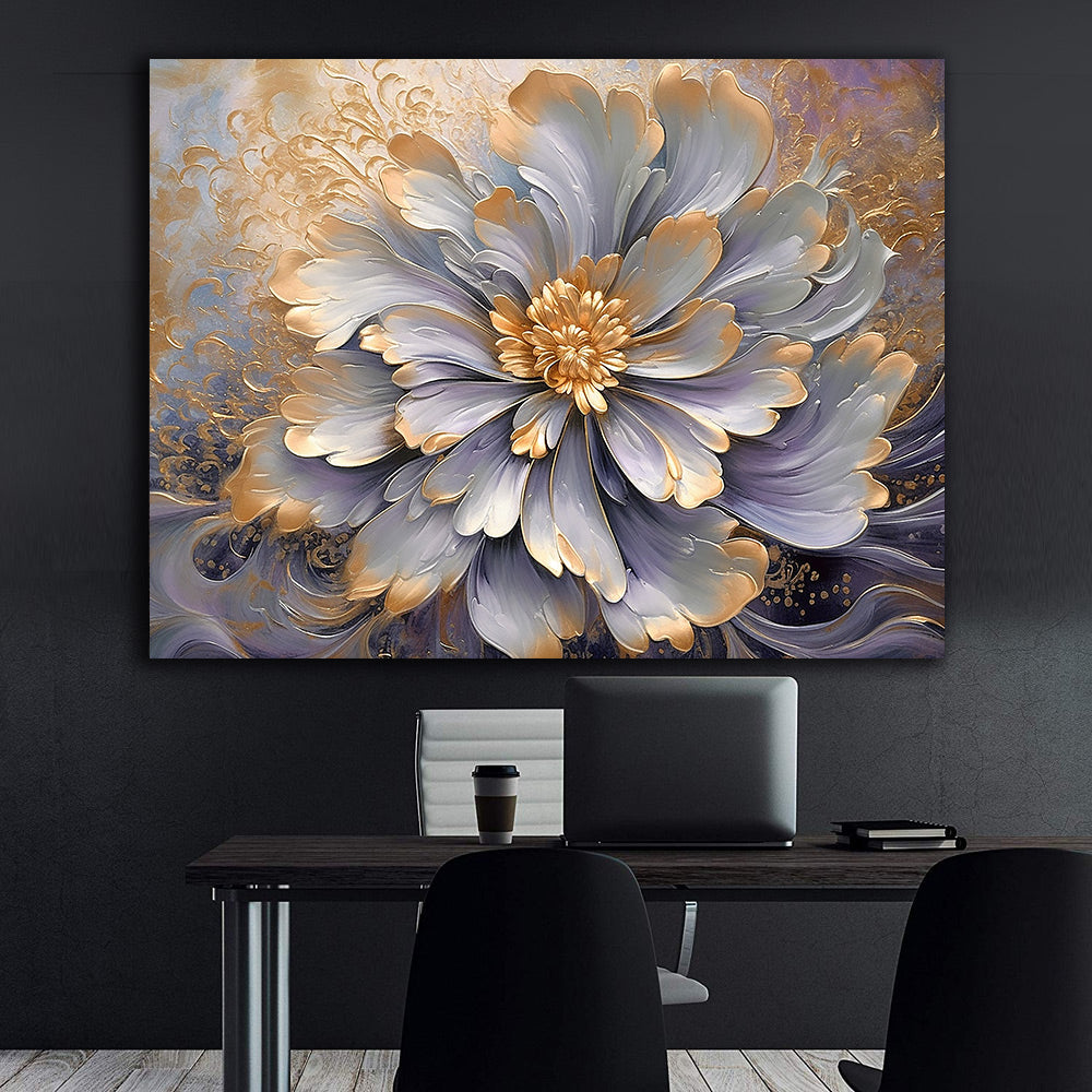 Tablou Canvas - Floare Aurie