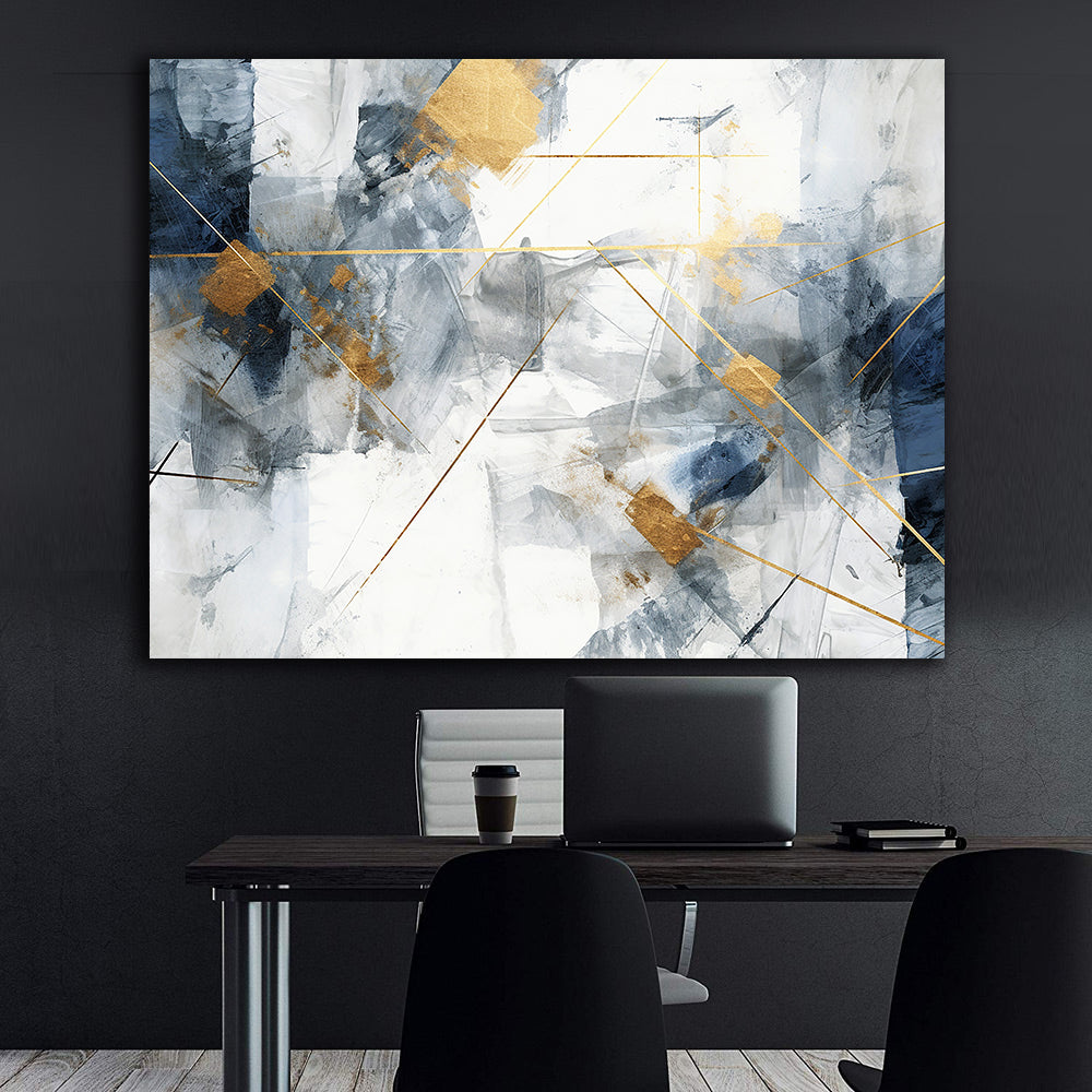 Peinture sur toile – Art géométrique abstrait
