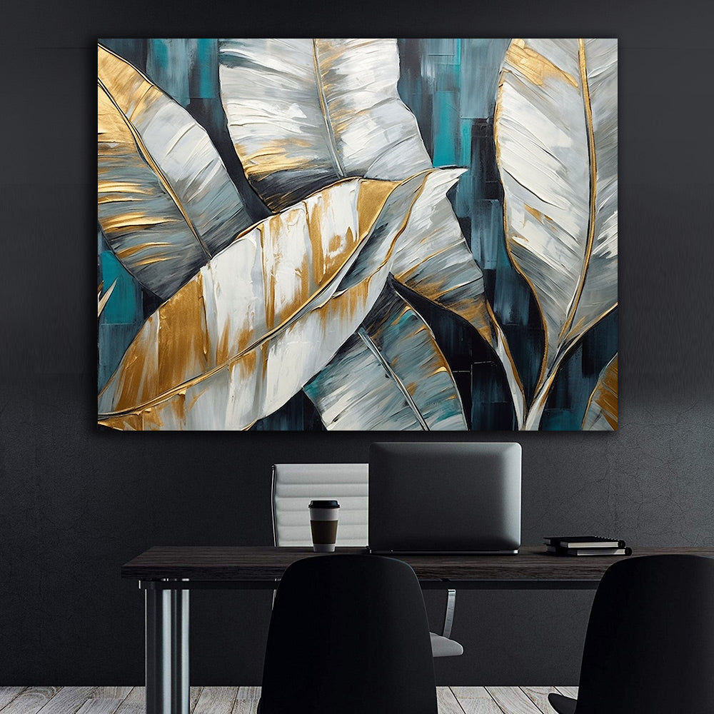 Tablou Canvas - Frunze Tropicale