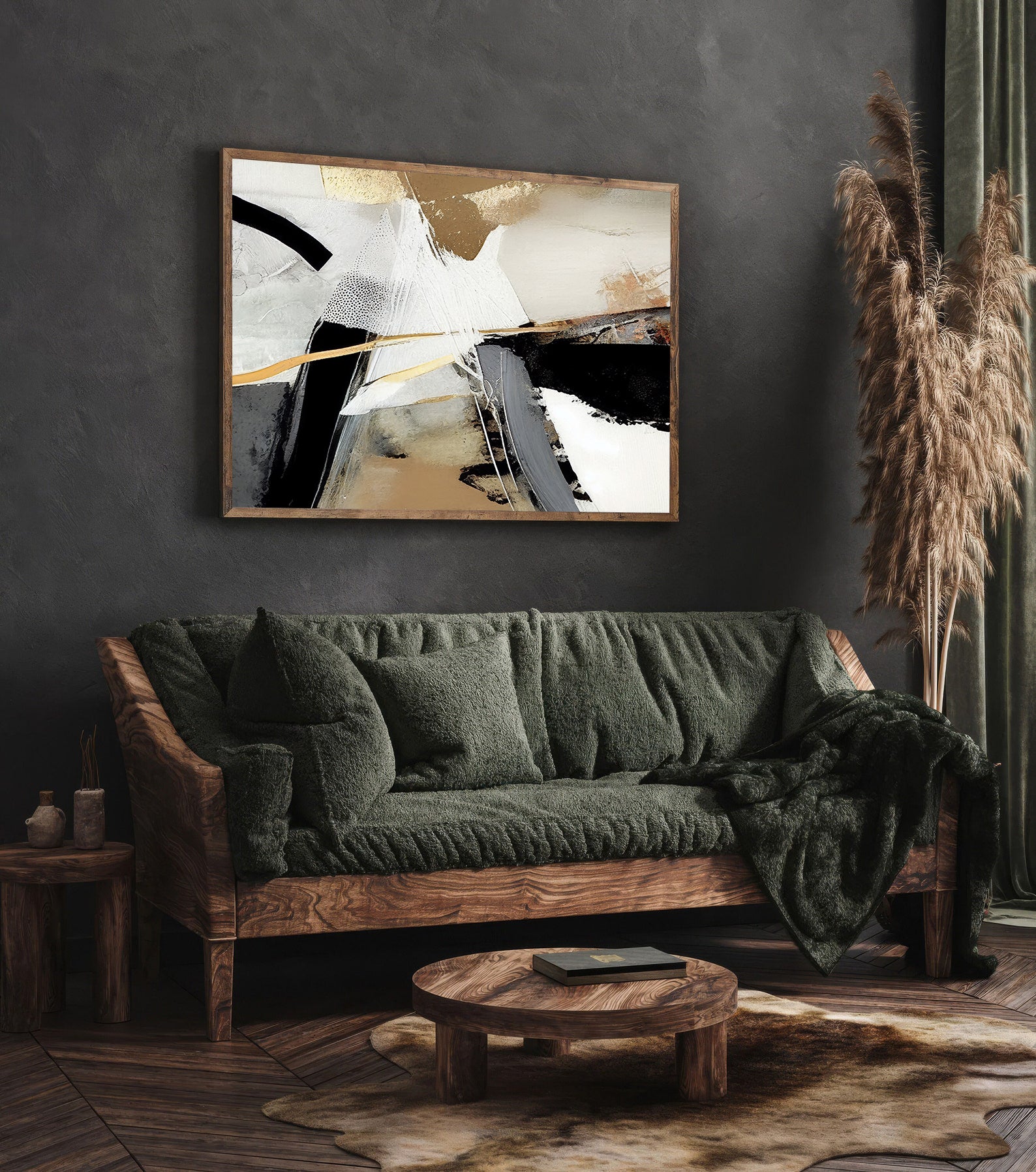 Tablou Canvas - Tranquillizing Gold