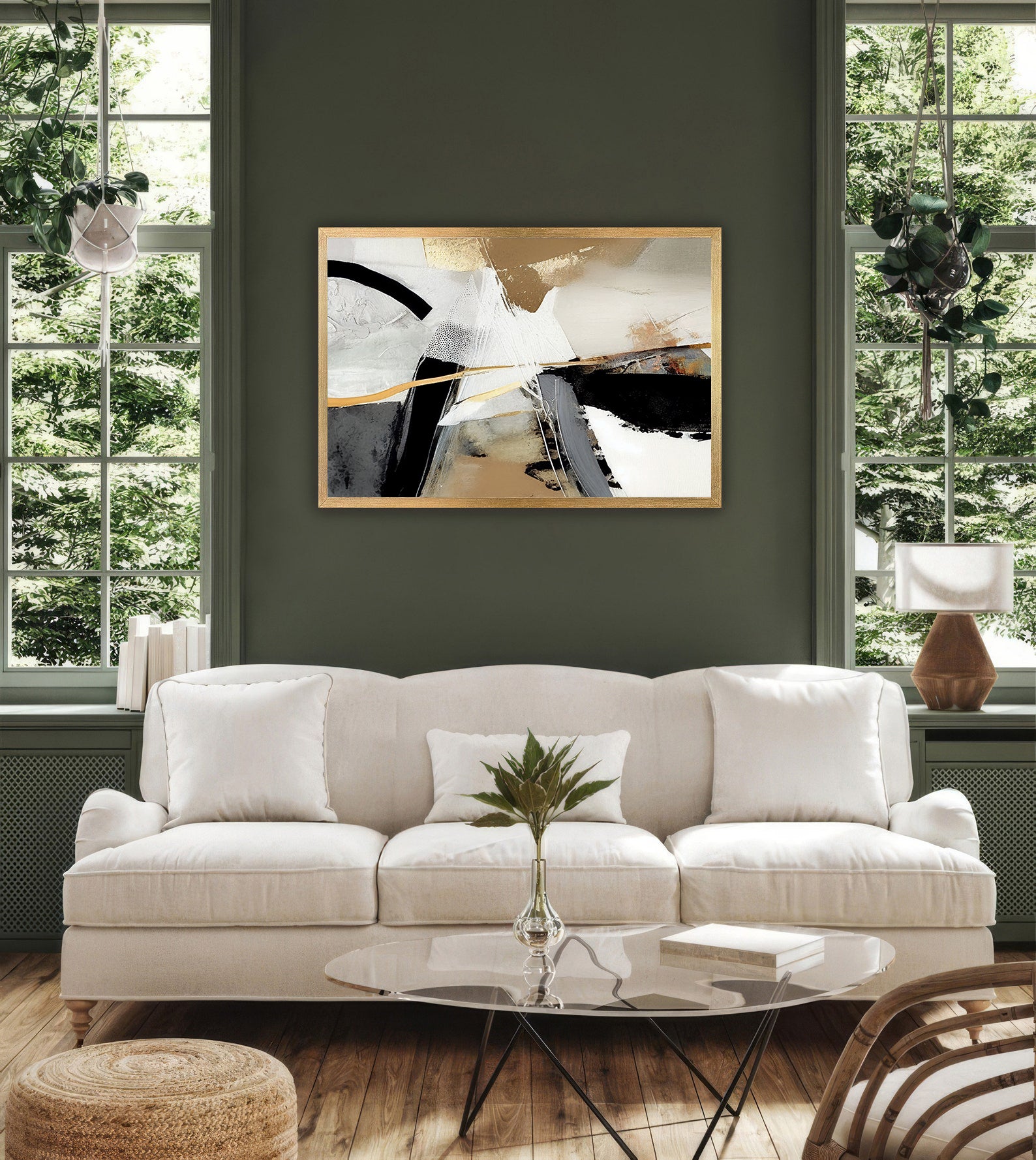 Tablou Canvas - Tranquillizing Gold