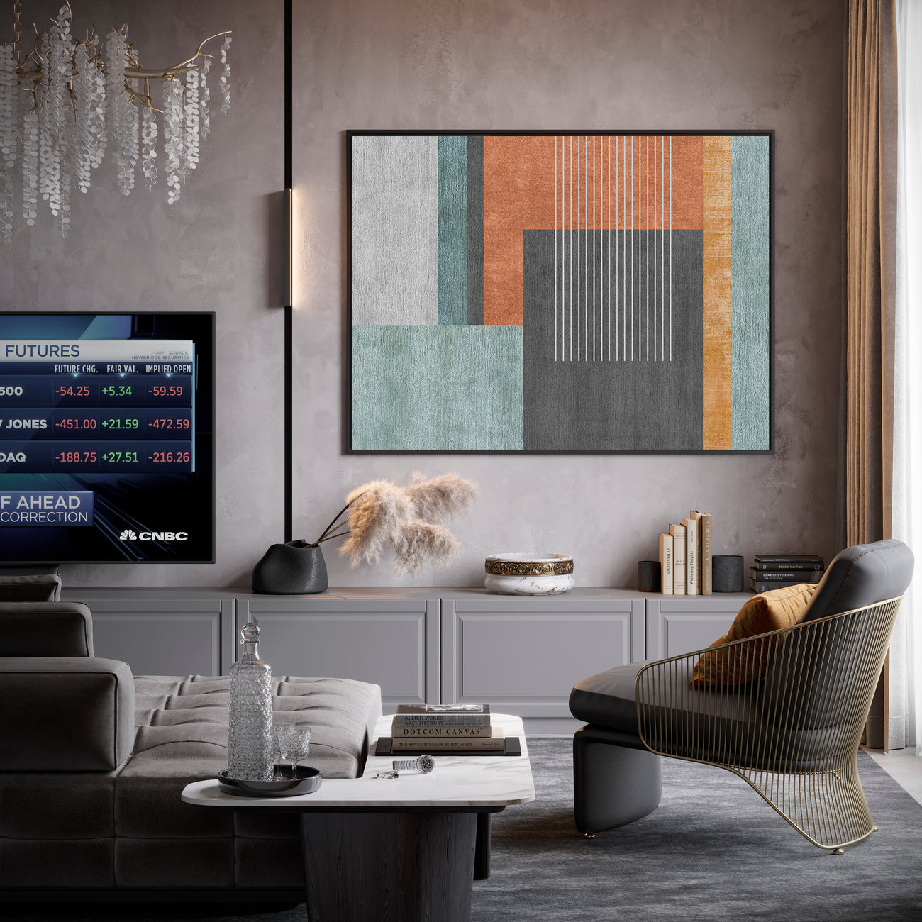 Tablou Canvas - Geometric Modern Art