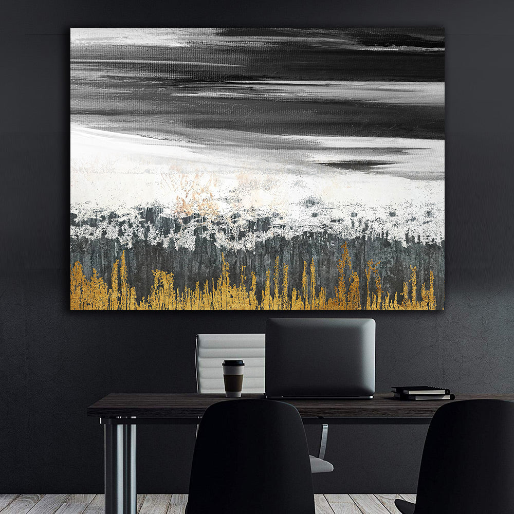 Tablou Canvas - Gold Abstract ARt