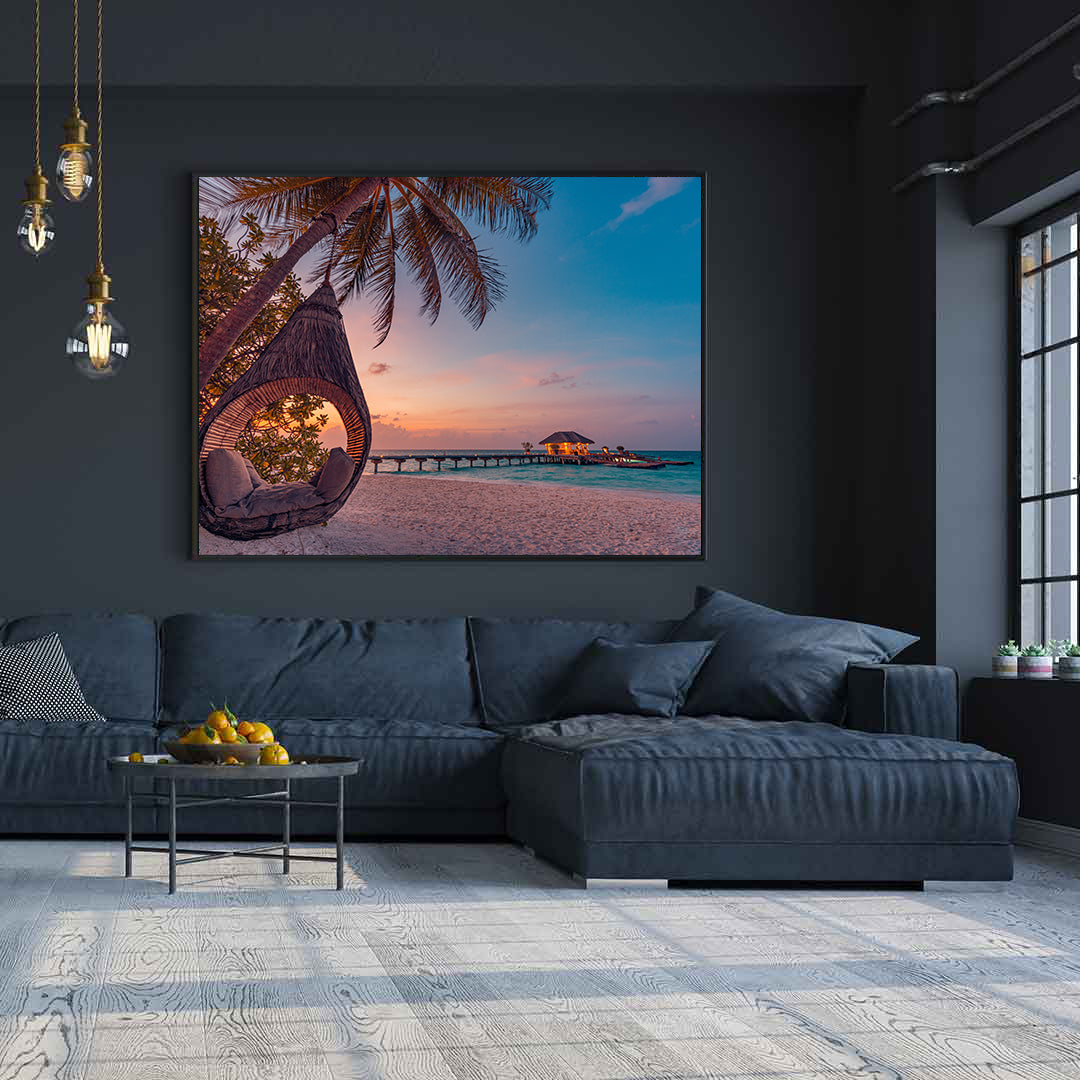Tablou Canvas - Maldive Peisaj
