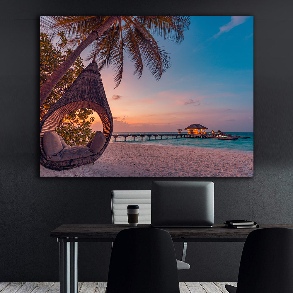 Tablou Canvas - Maldive Peisaj