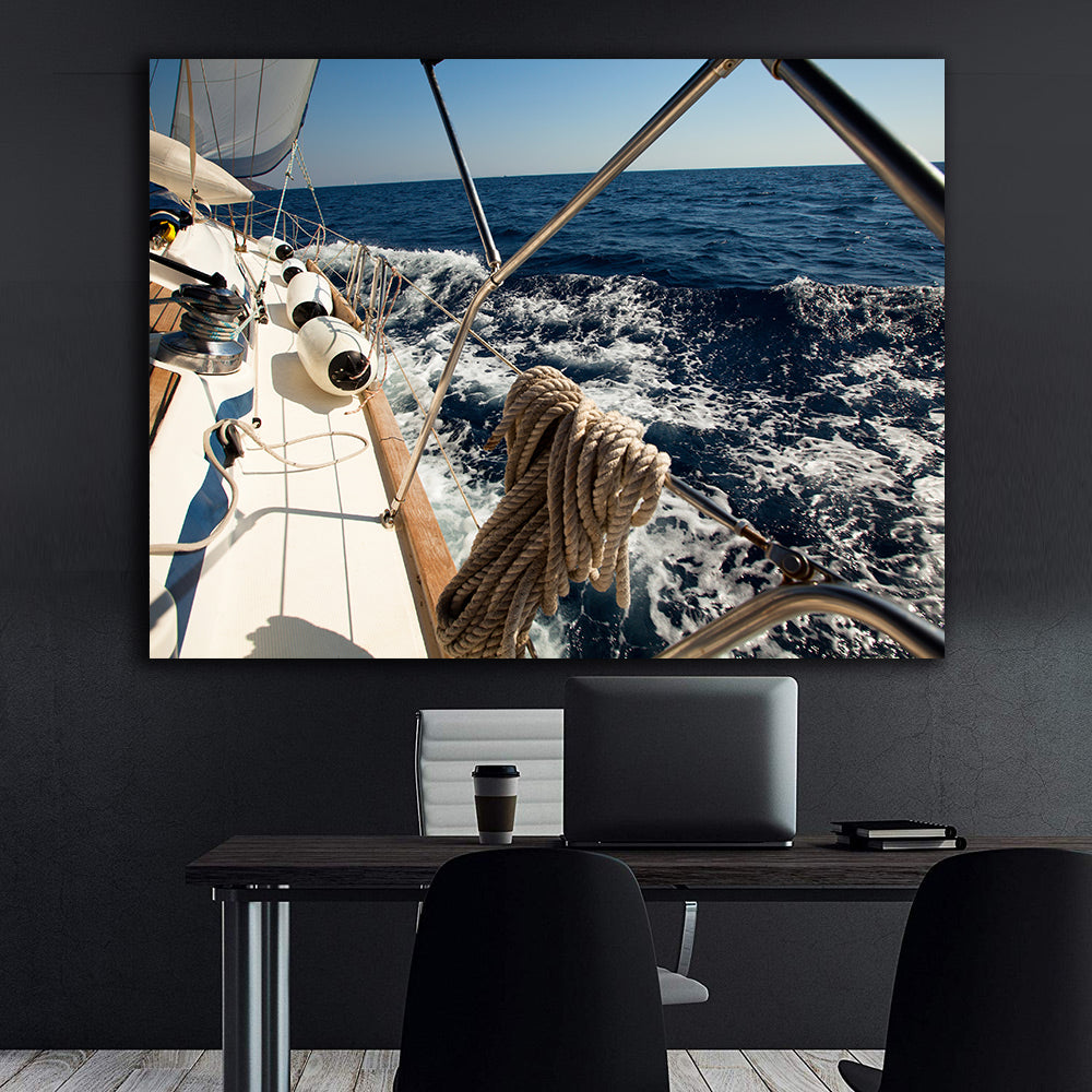 Tablou Canvas - Corabie pe mare