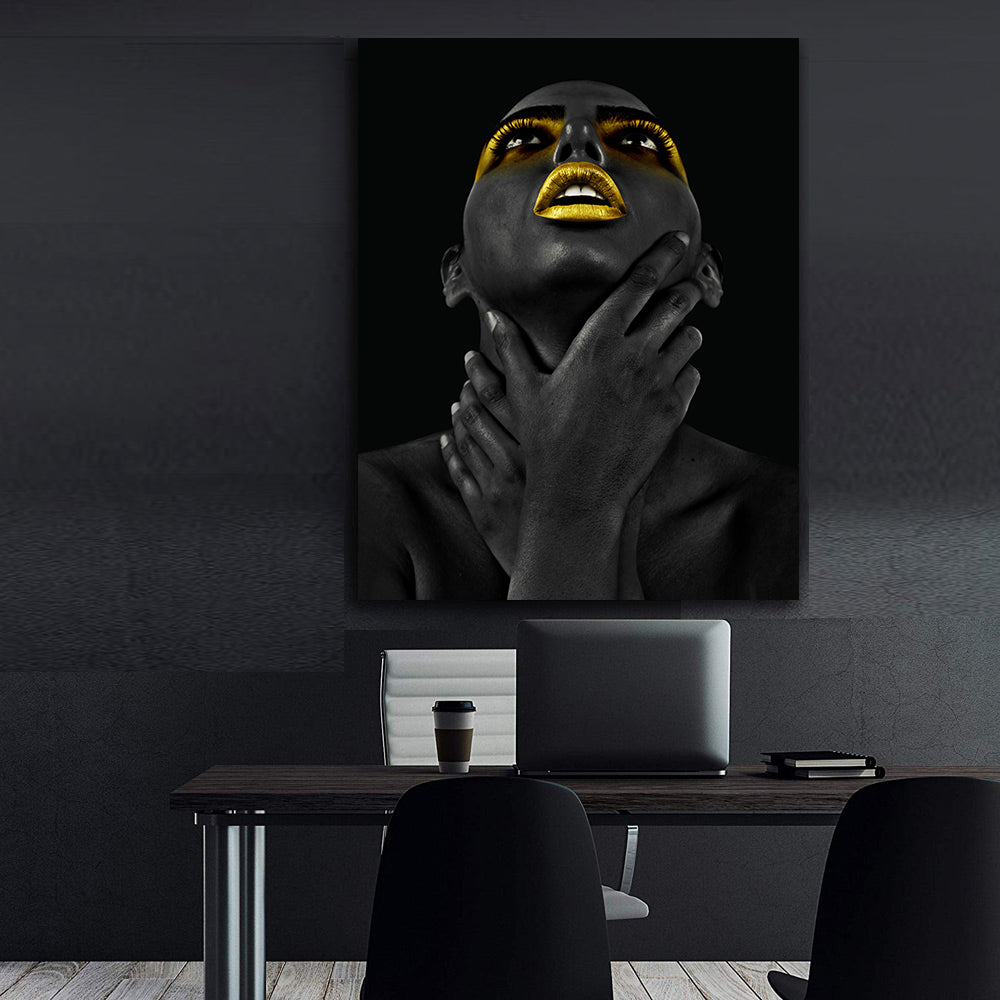 Tablou Canvas - Femeie Africana Portret