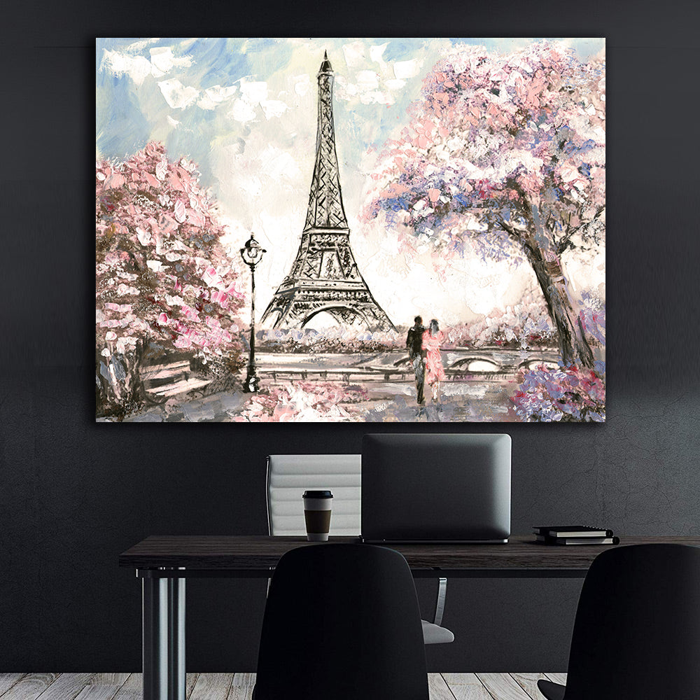 Tablou Canvas - Dragoste in Paris