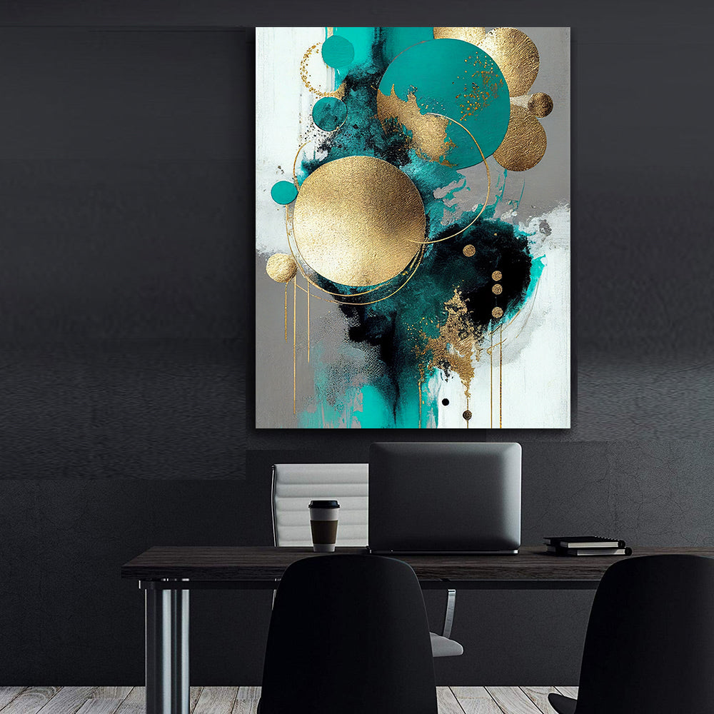 Tablou Canvas - Modern Circles Art
