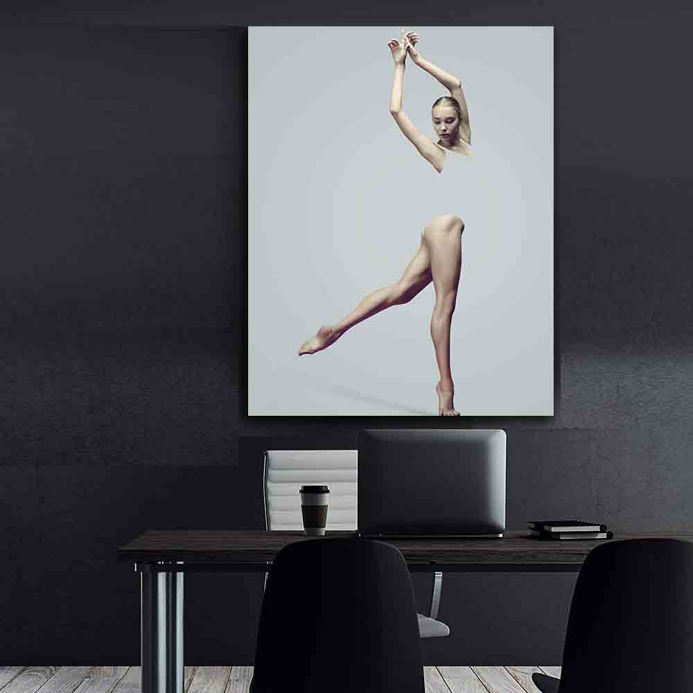 Peinture sur toile - Ballerine