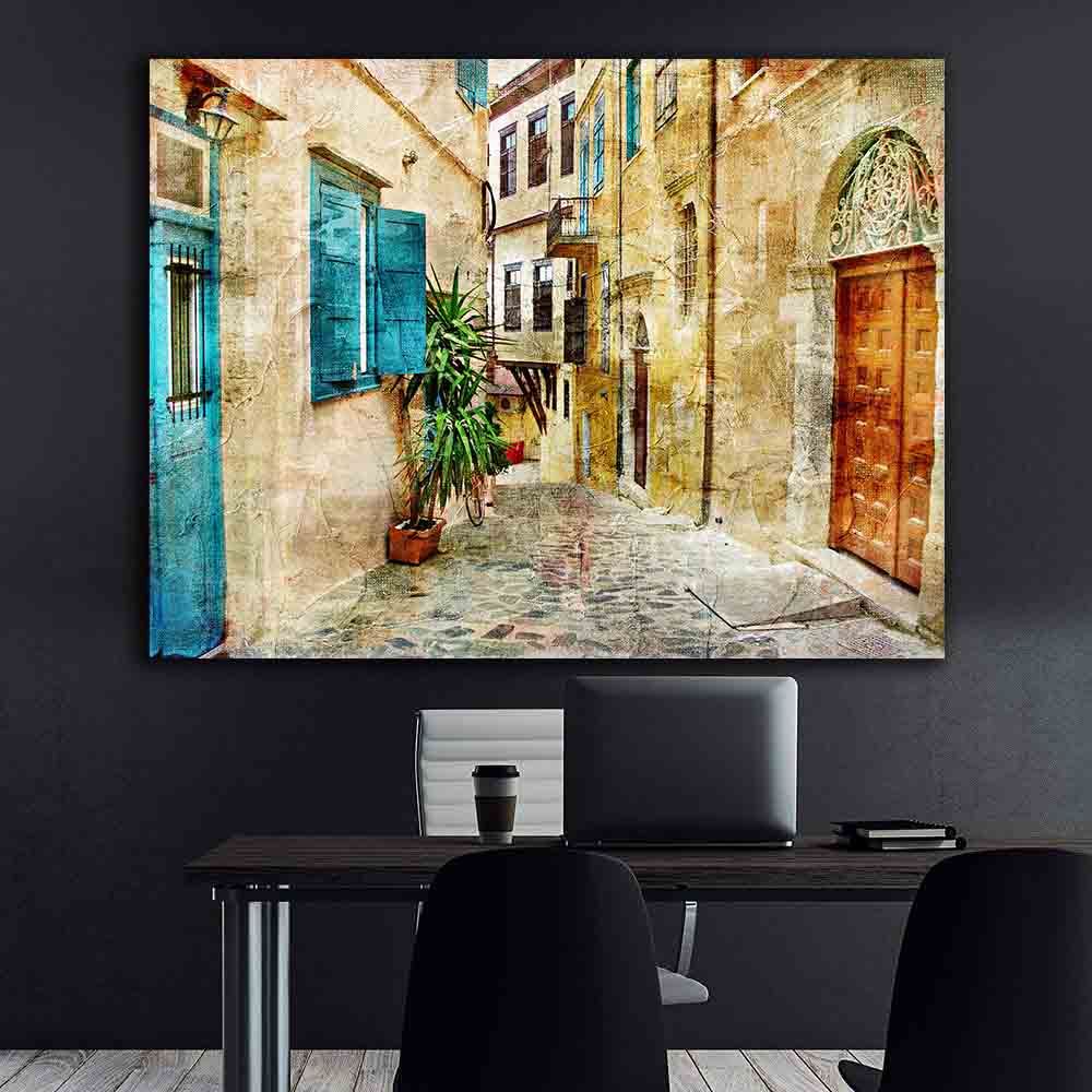 Tablou Canvas - Strada veche