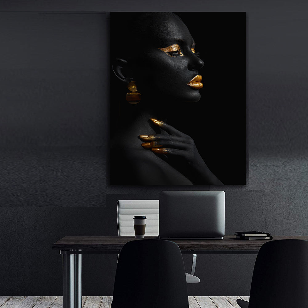 Tablou Canvas - Portret Femeie Africană