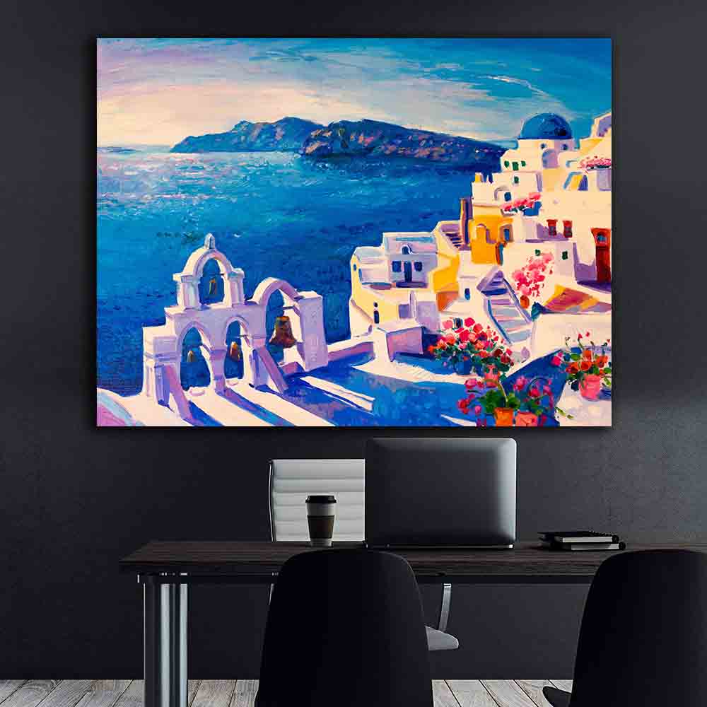 Tablou Canvas - Insula greceasca