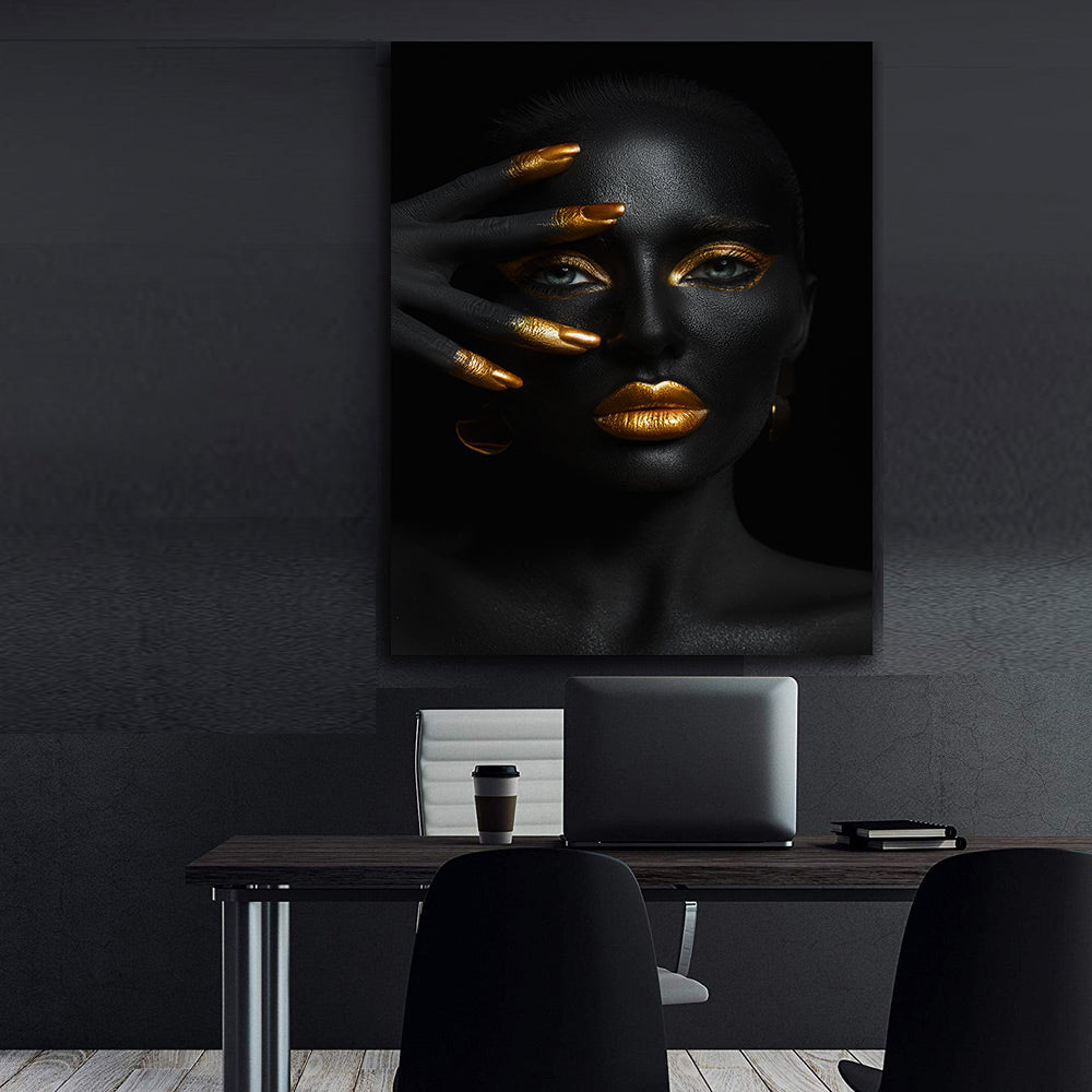 Tablou Canvas - Portret Femeie Africană