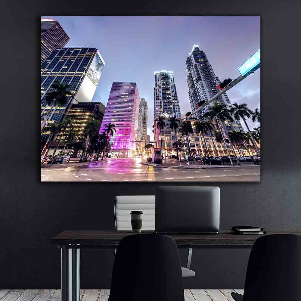 Tablou Canvas - Miami de seara