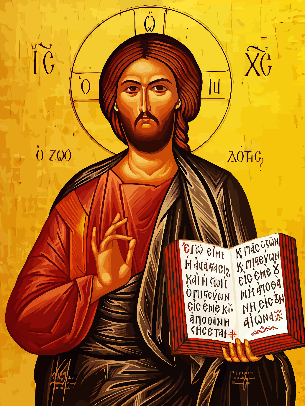 Peinture par numéros - Jésus Christ 4398