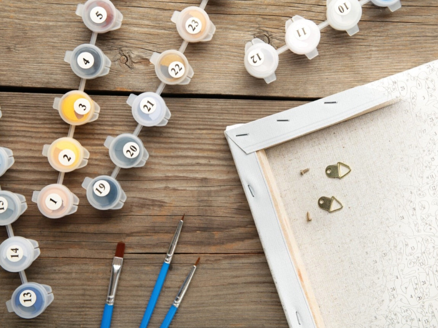 Set Pictură pe numere – Moș Crăciun 6158