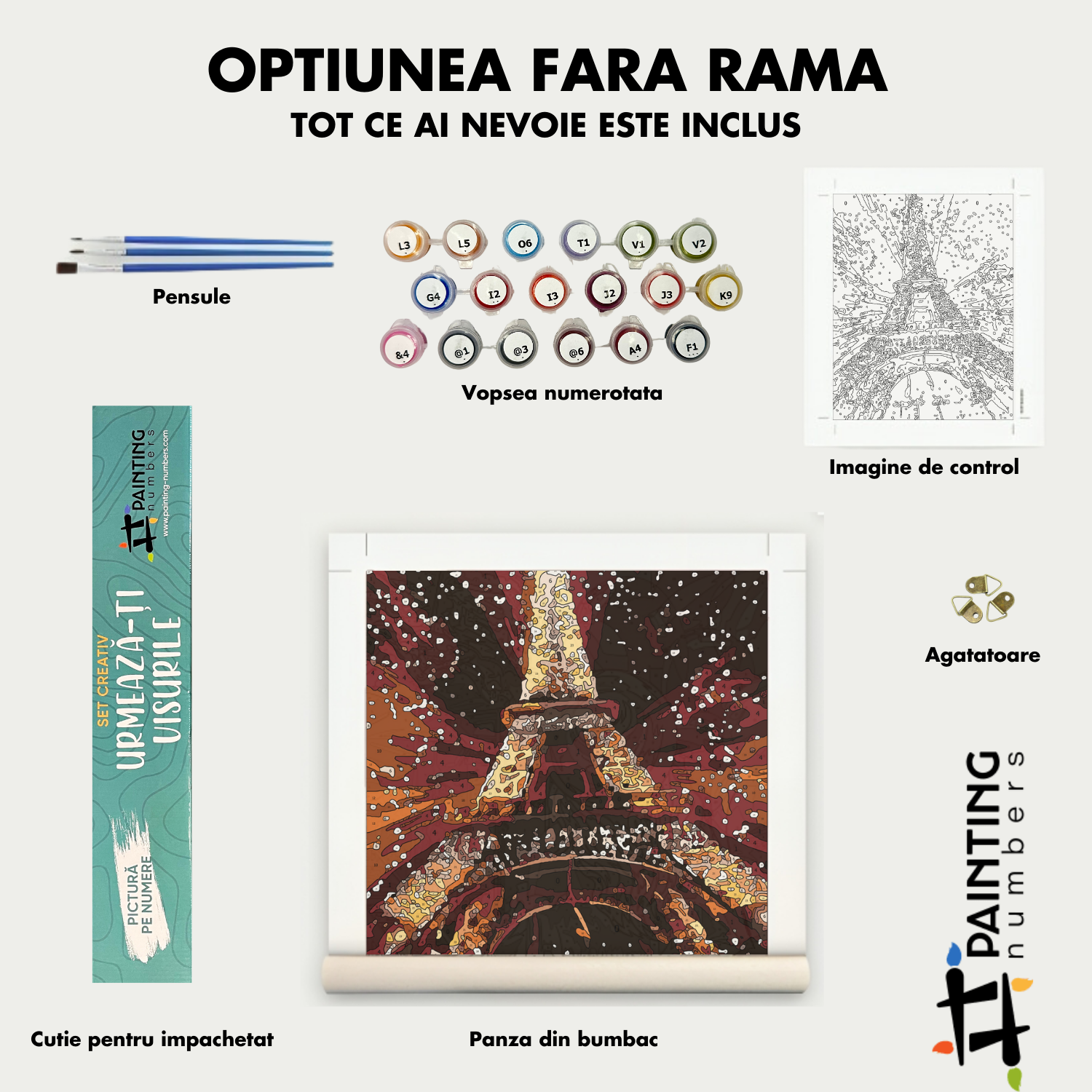 Pictura pe numere - Păsărele Primăvara 4477