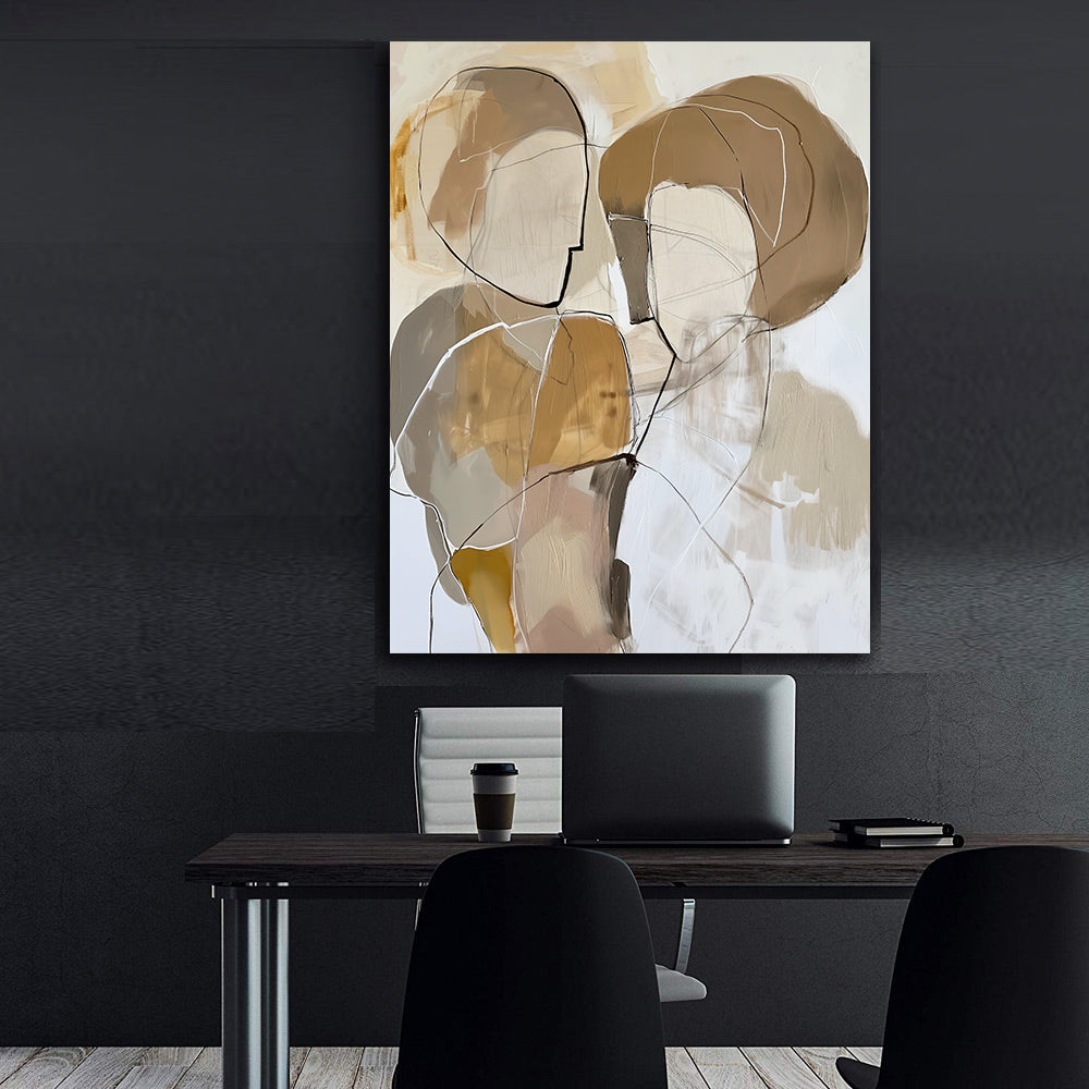 Tablou Canvas - Iubire Abstract