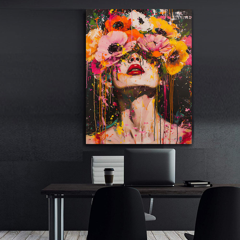 Tablou Canvas - Floralhead