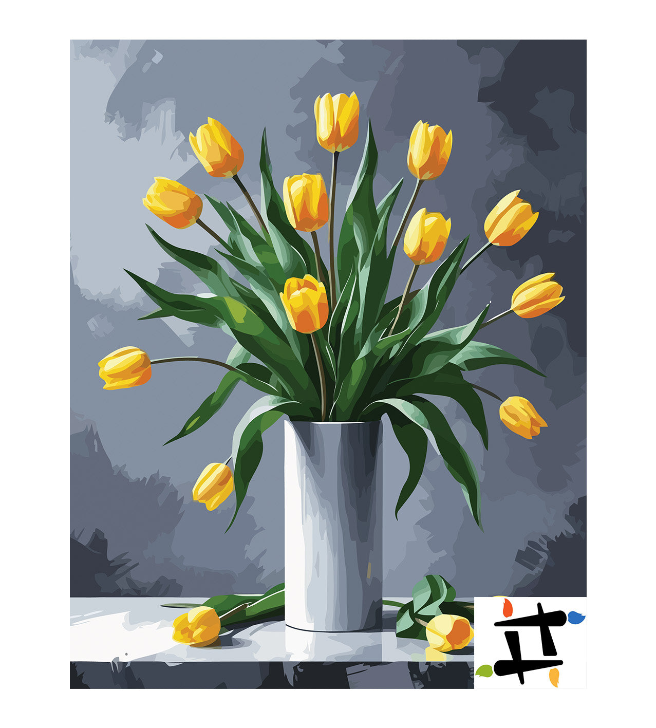 Pictura pe Numere – Stropi de soare 6936