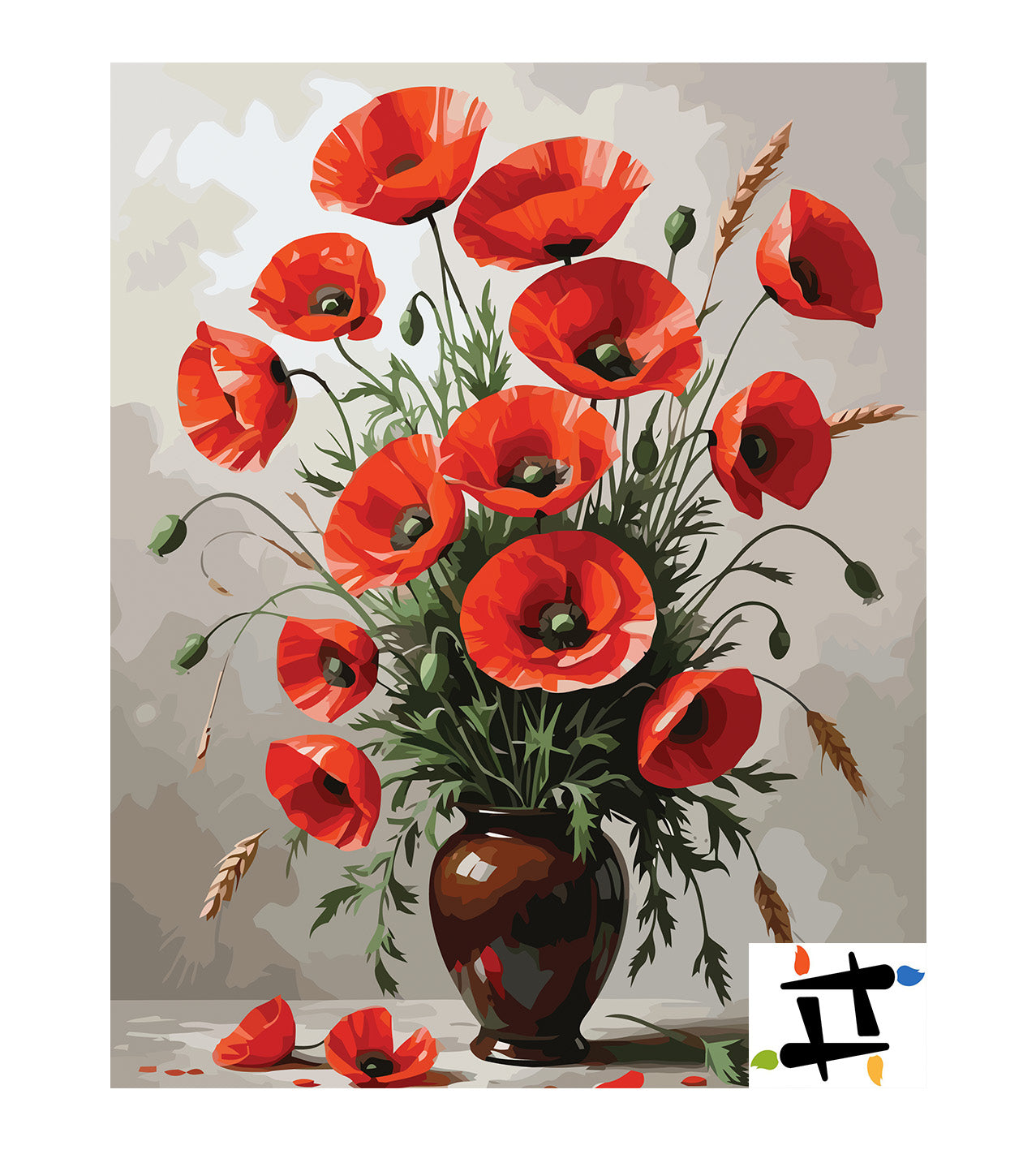 Pictura pe Numere – Vibrant de camp 6918