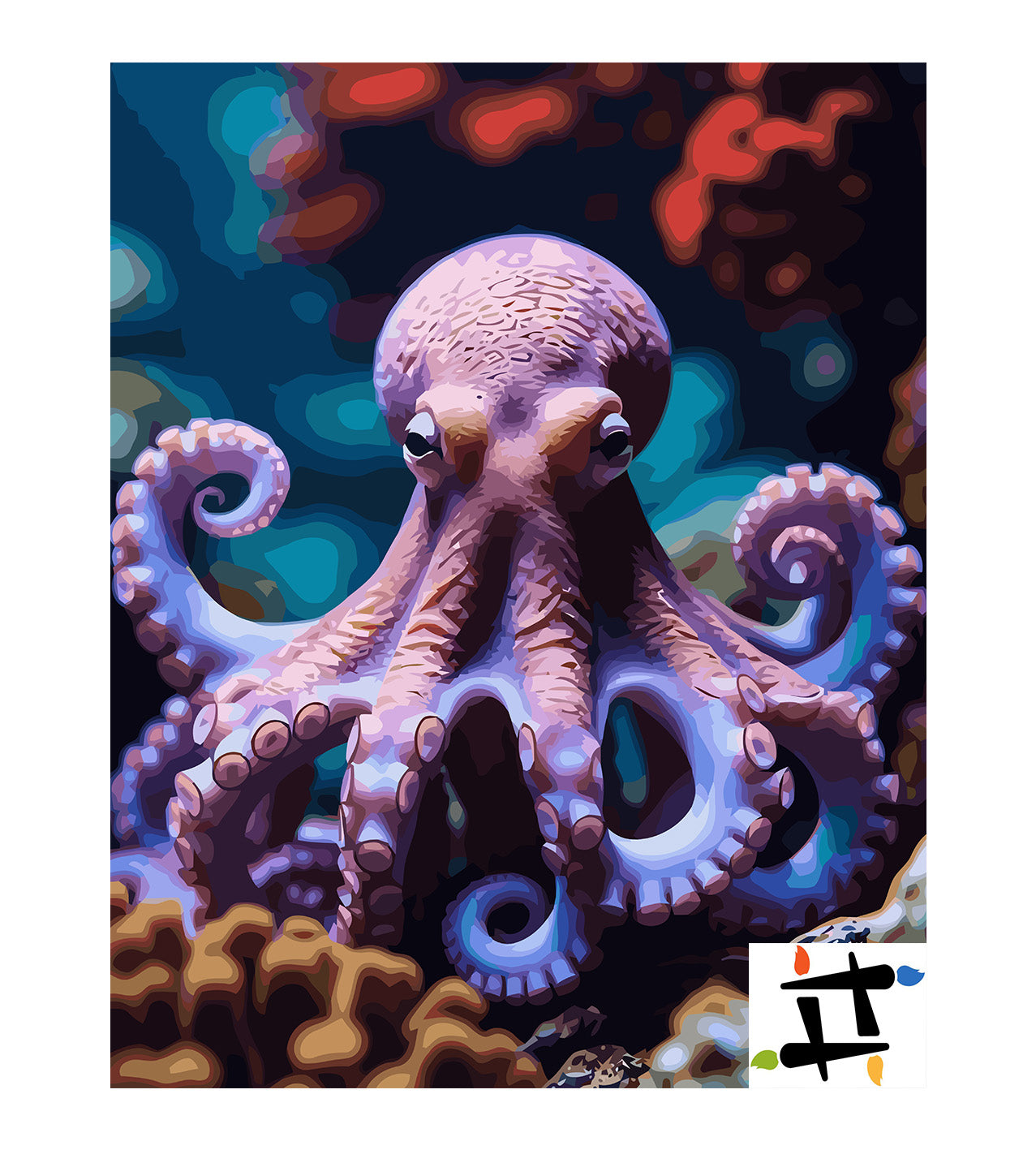 Pictura pe Numere – Misterul caracatitei 7377