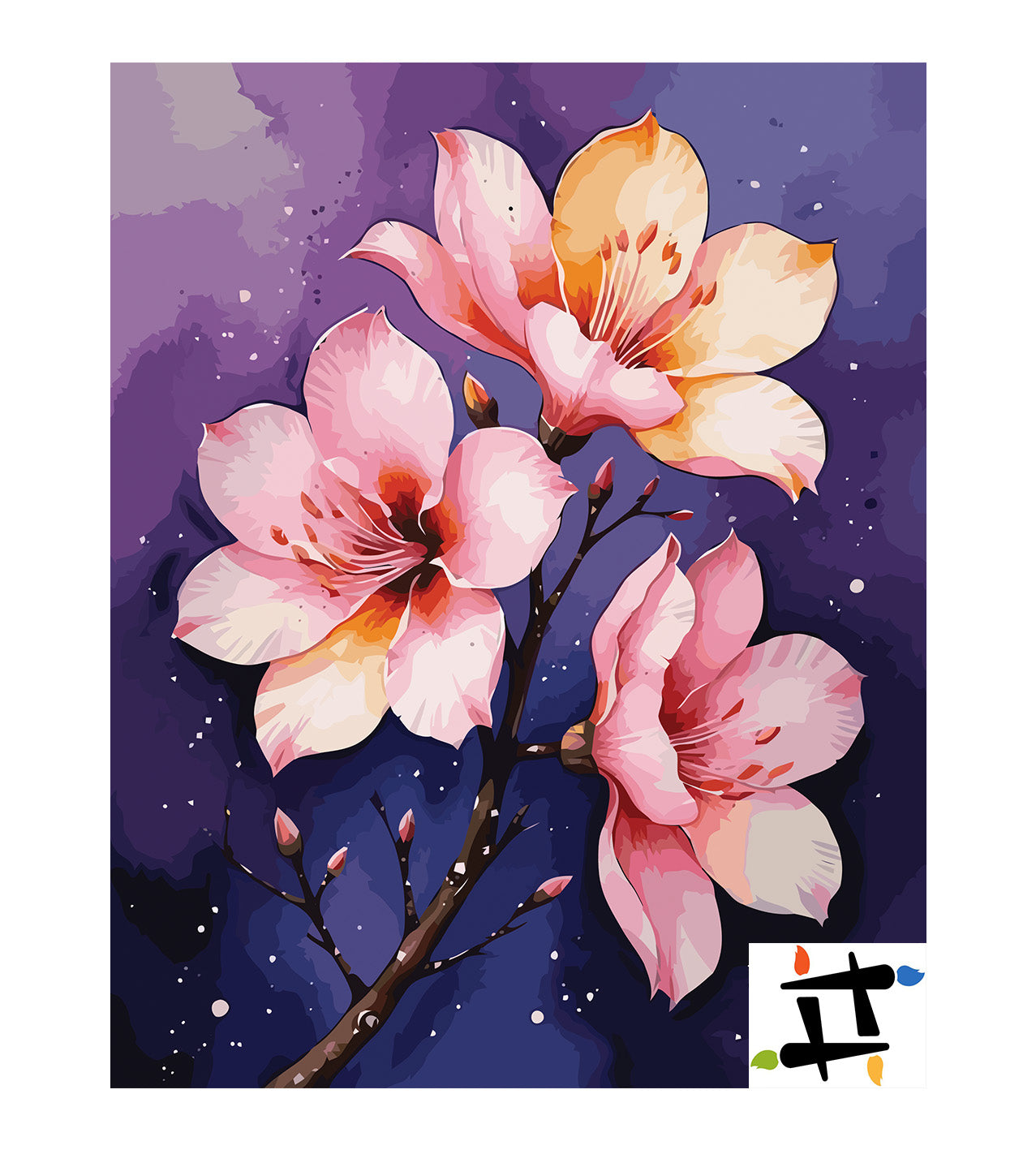 Pictura pe Numere – Sclipiri nocturne 7055