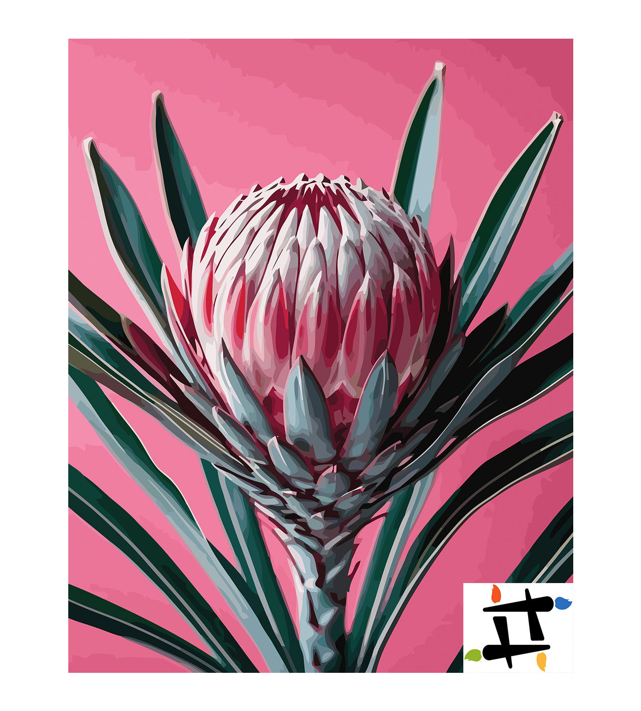 Pictura pe Numere – Coroana exotica 6969