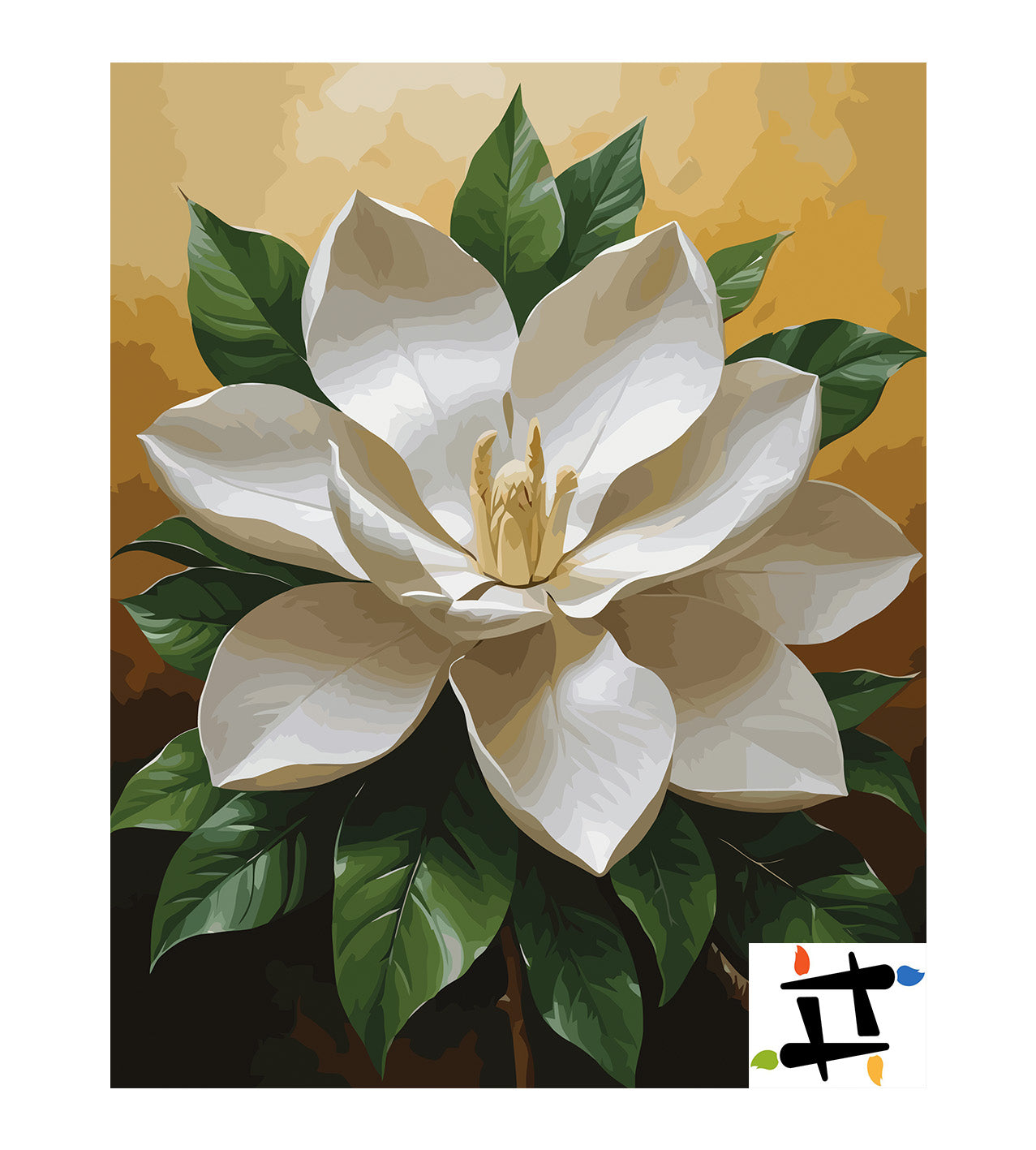 Pictura pe Numere – Puritate de sidef 6954