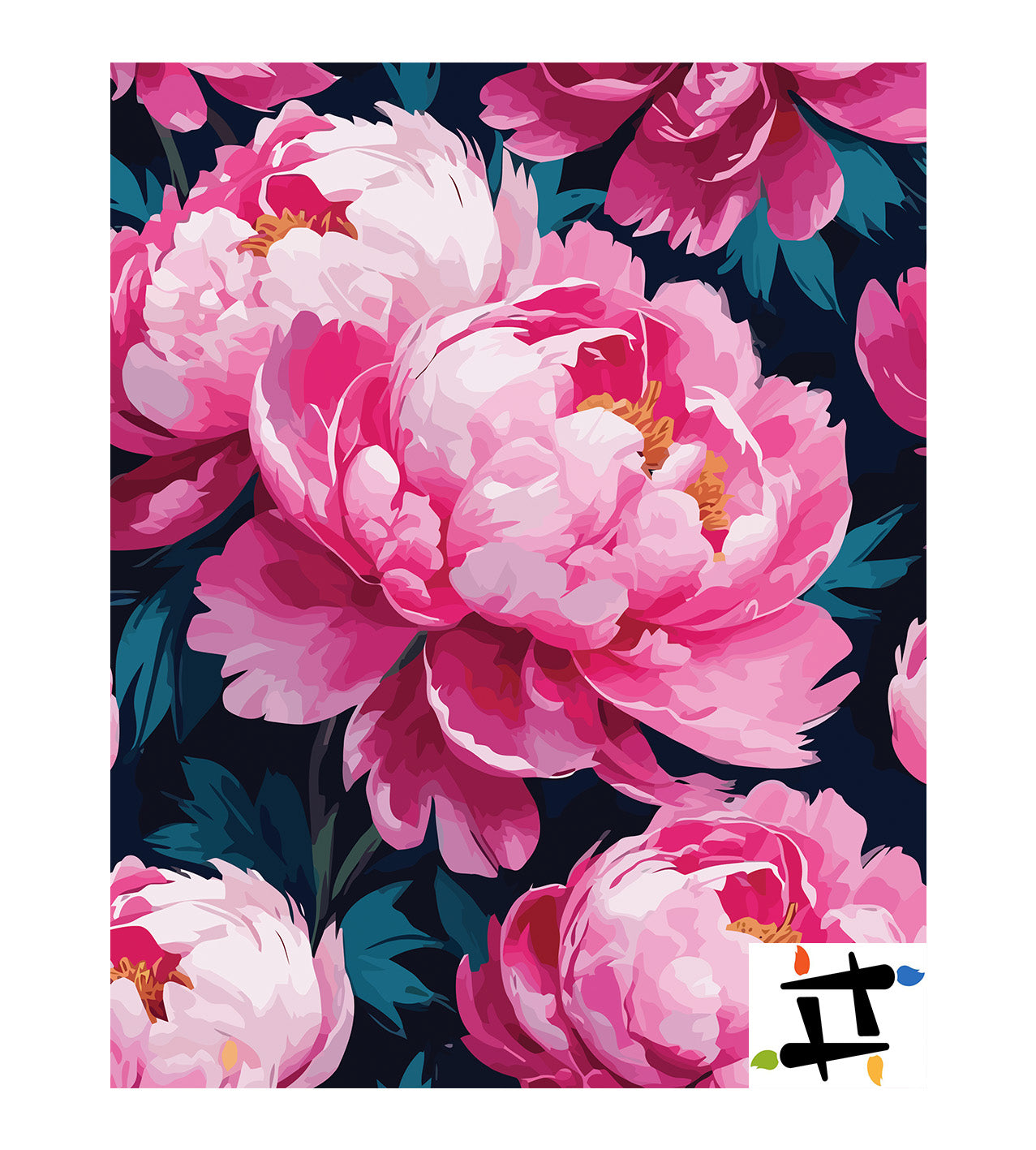Pictura pe Numere – Roz Imperial 6864
