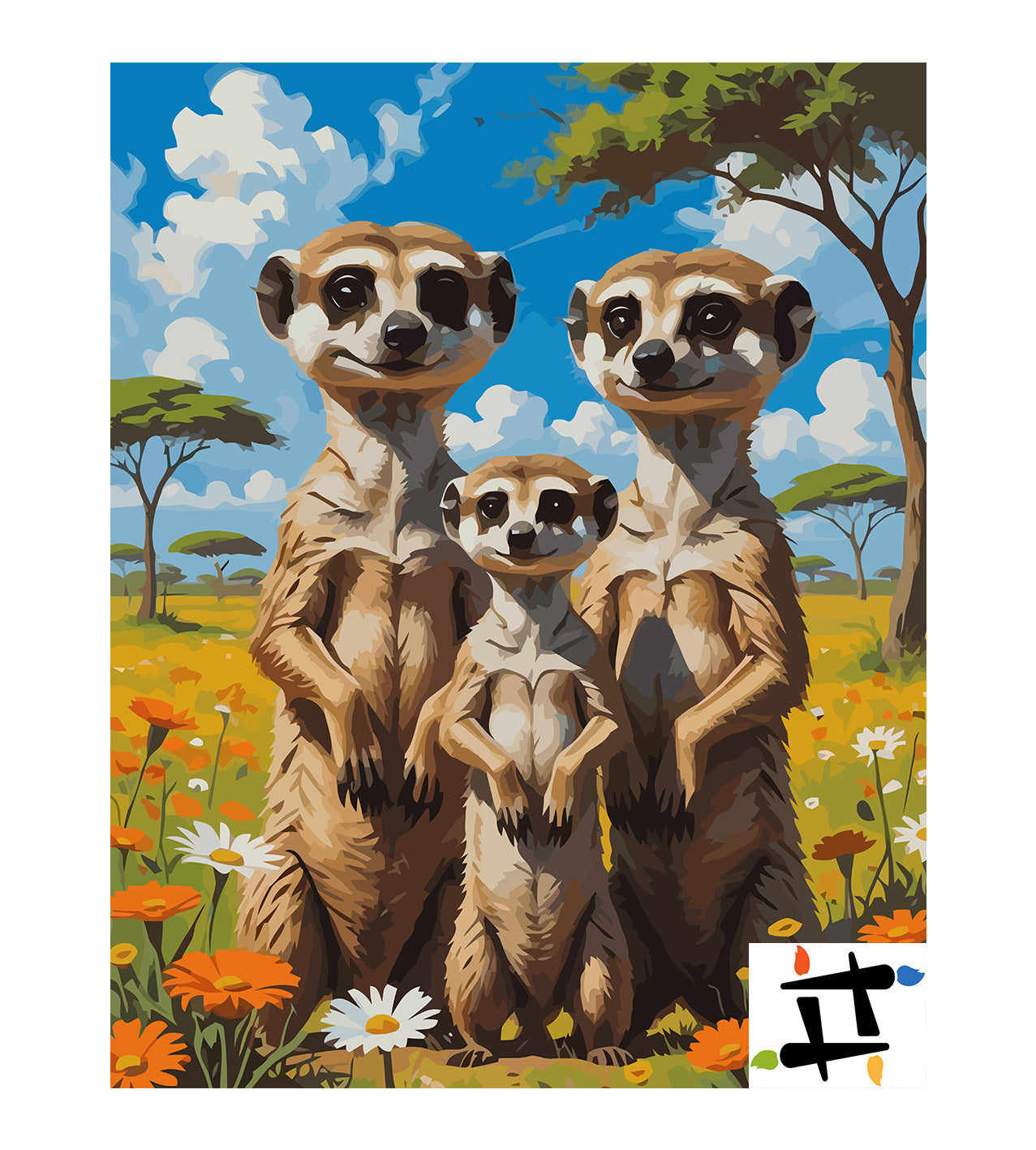 Pictura pe Numere – Sentinelele curioase 7437