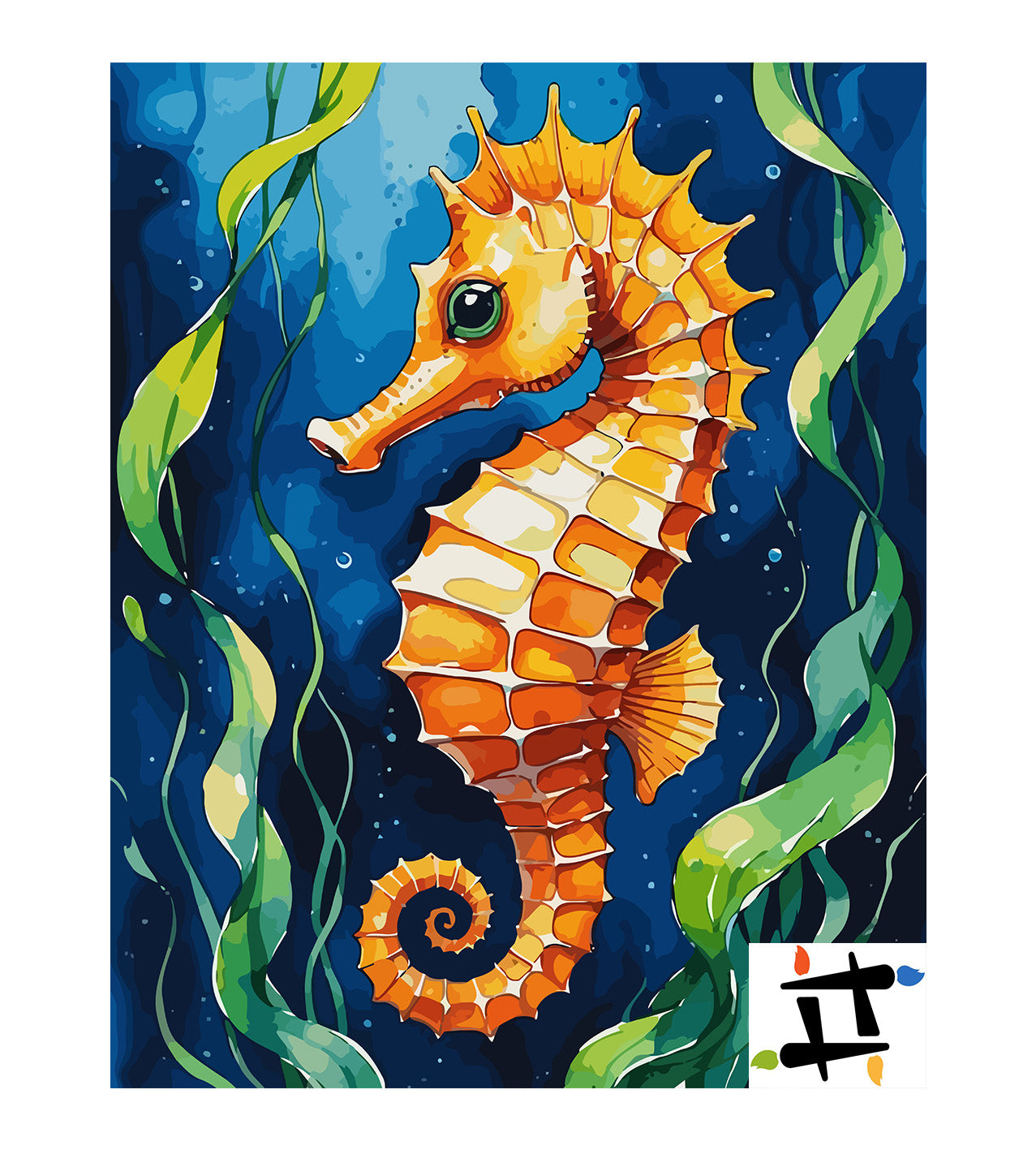 Pictura pe Numere – Calutul de aur 7389