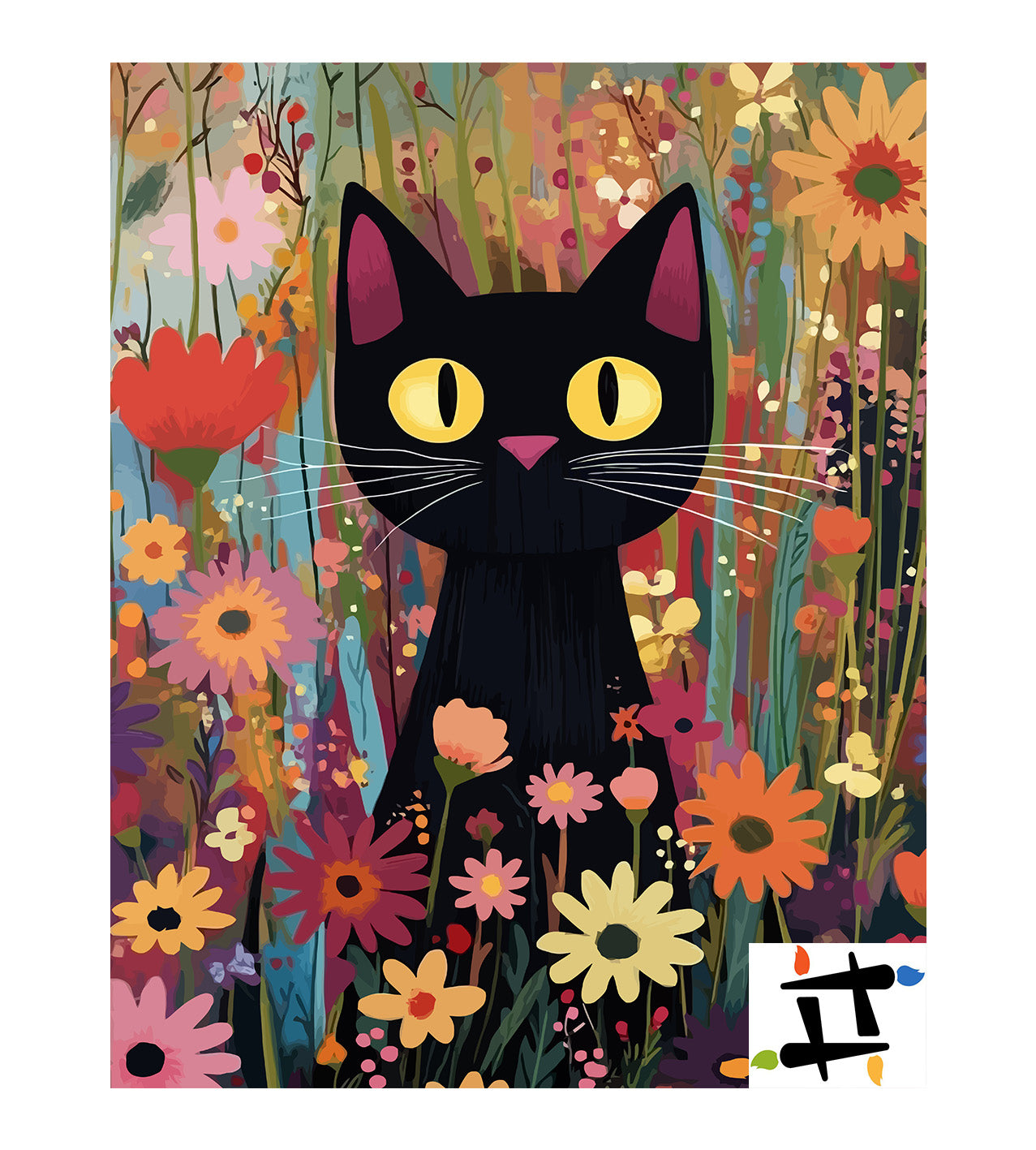 Pictura pe Numere – Silueta de catifea 7323