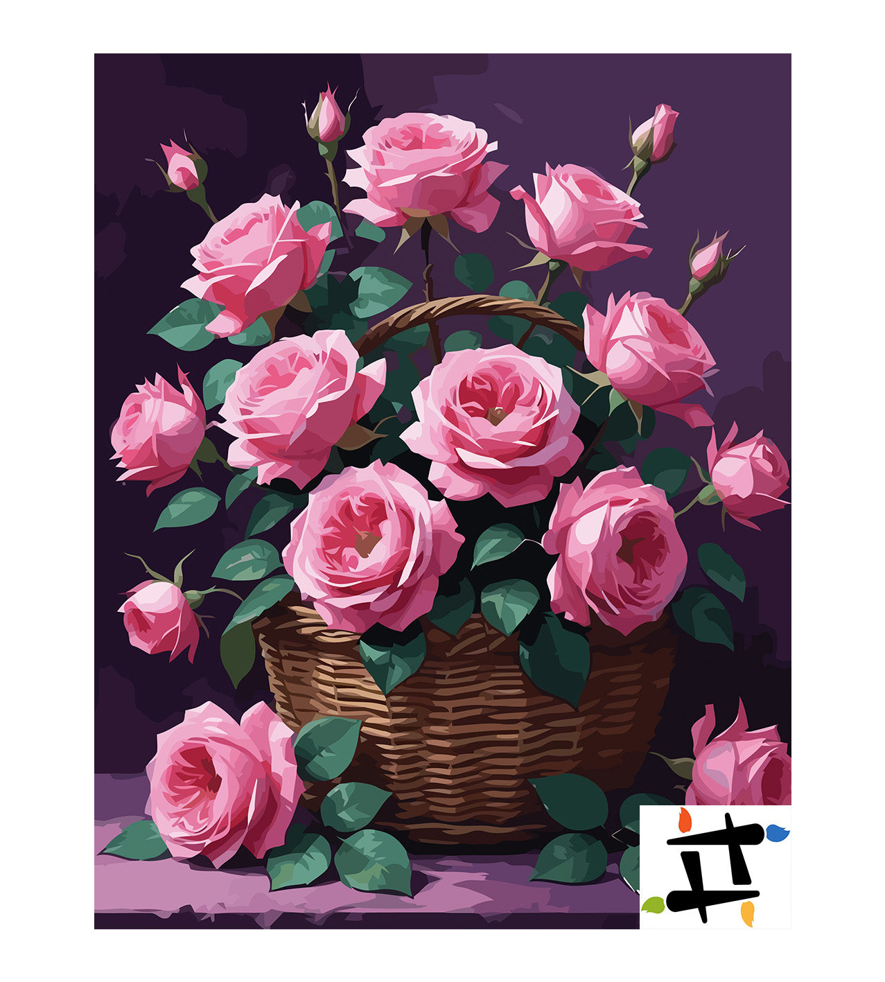 Pictura pe Numere – Cos de rafinament 7196