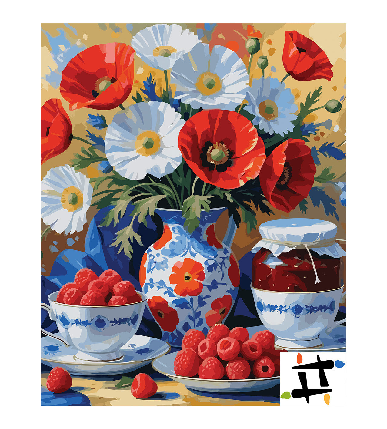 Pictura pe Numere – Dulceata macilor 7194