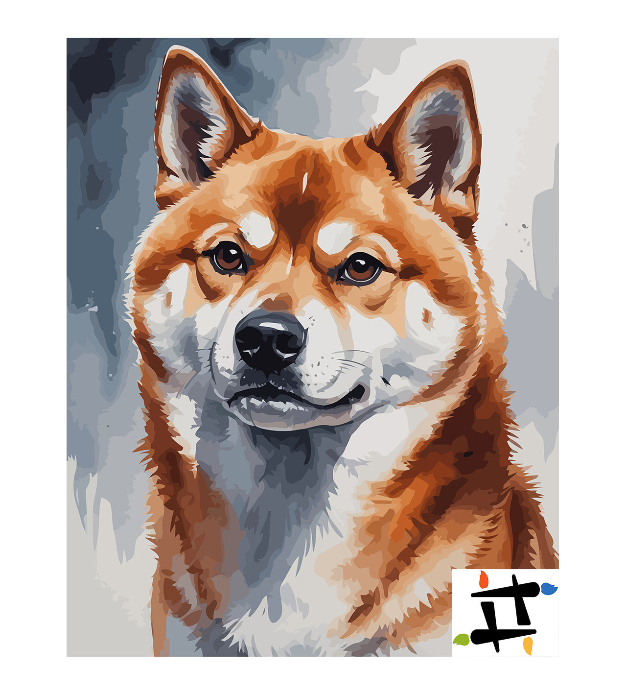 Pictura pe Numere – Flacara de roscat 7338