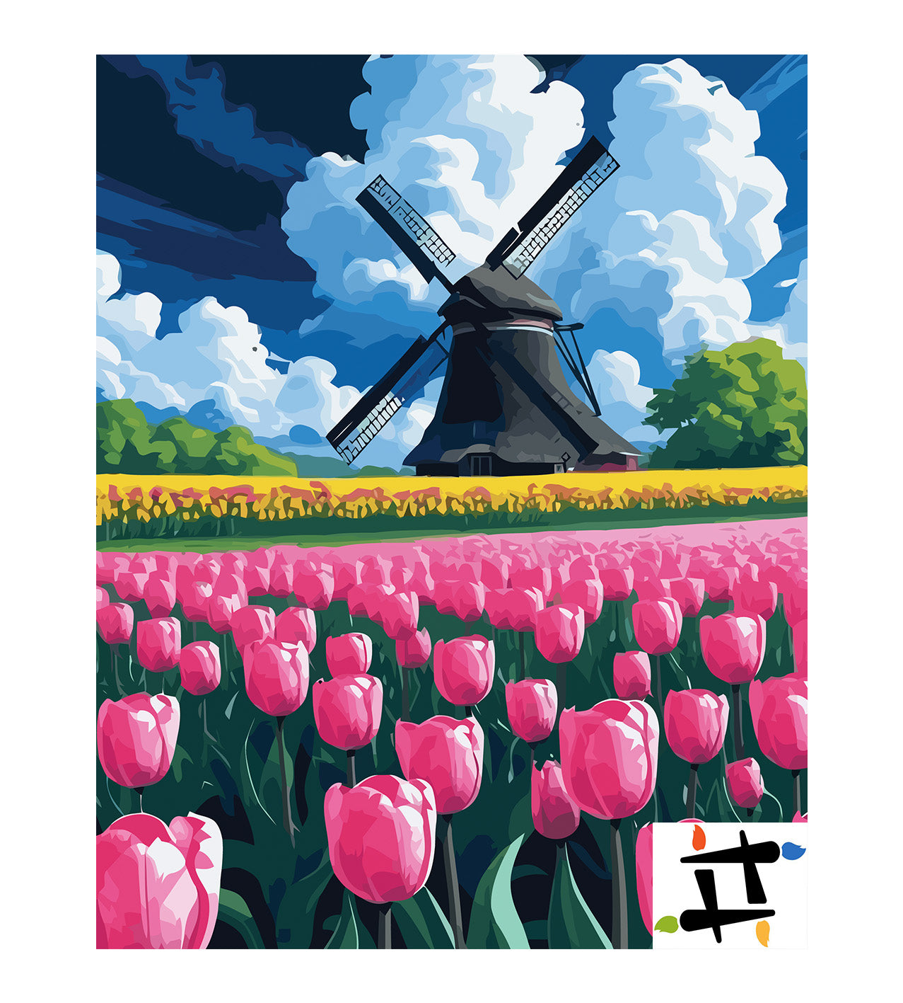 Pictura pe Numere – Visul olandez 7120