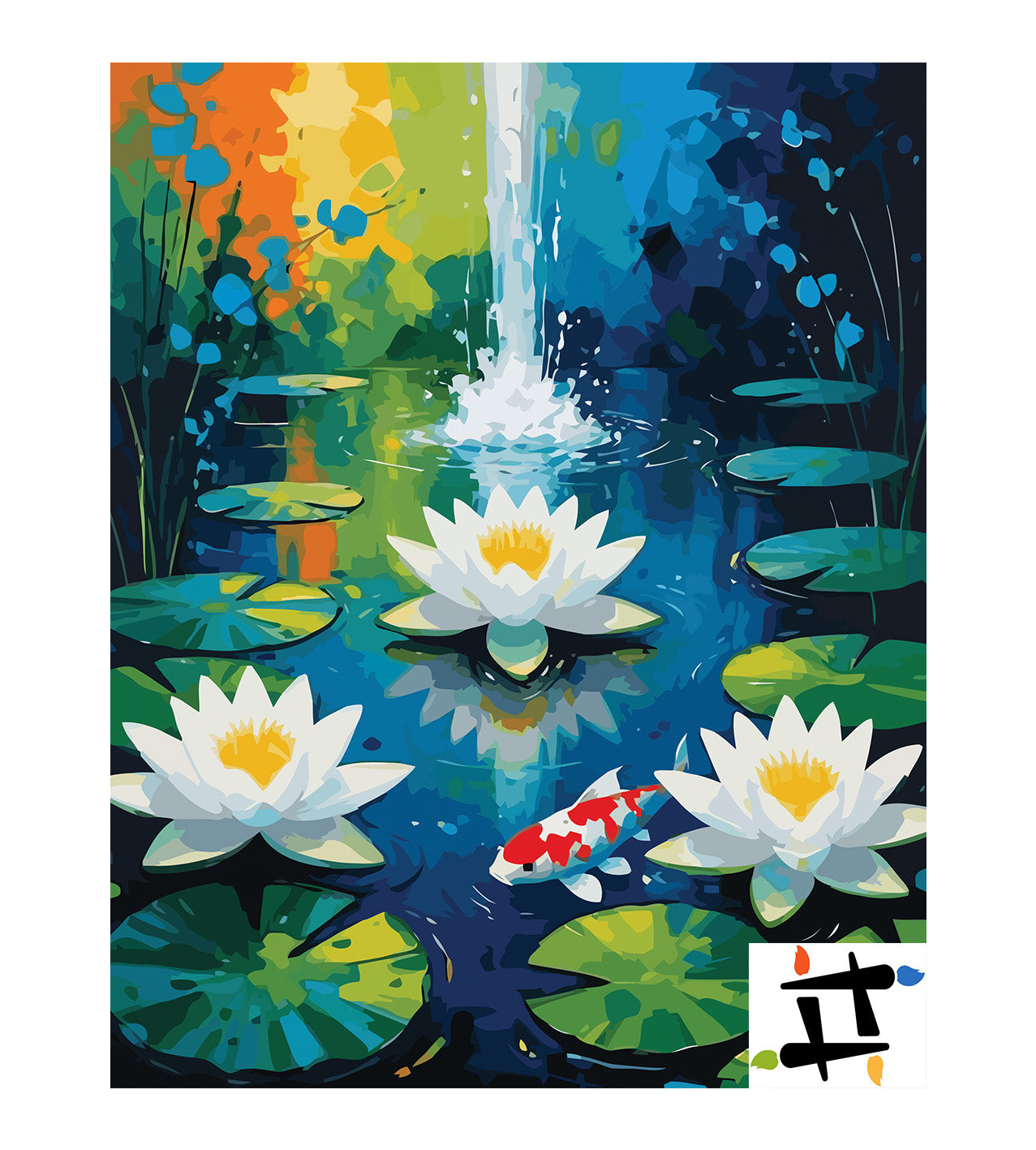 Pictura pe Numere – Reflexii Curcubeu 6873