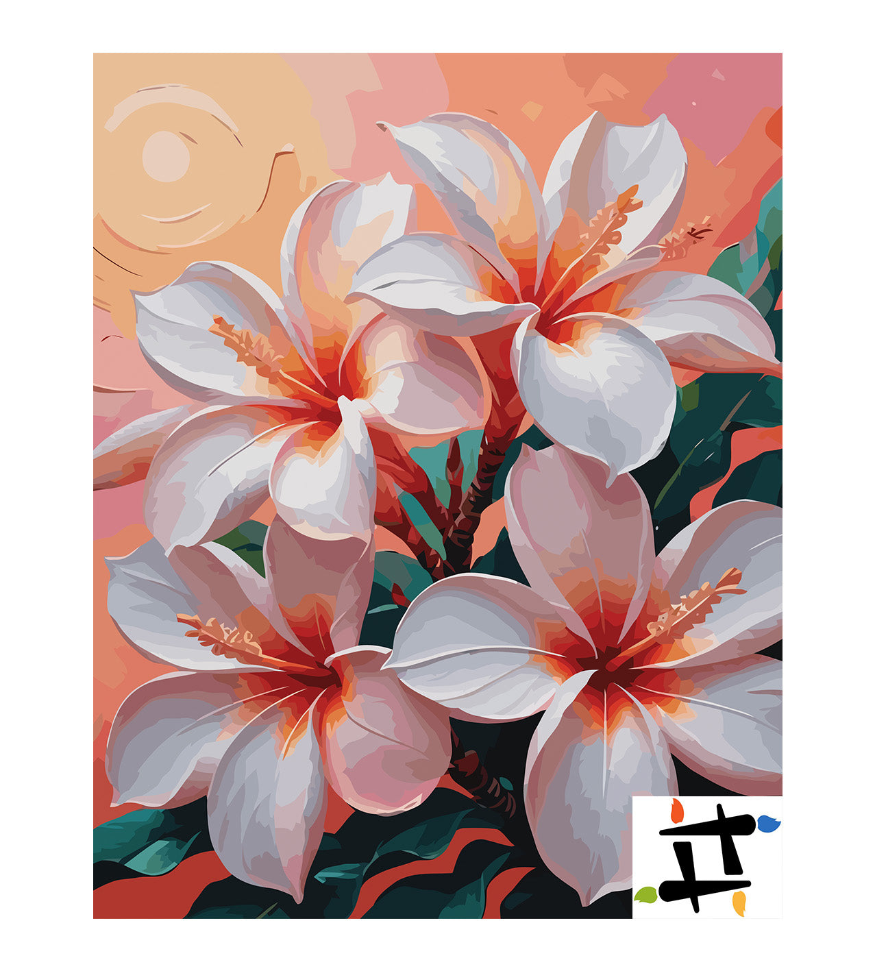 Pictura pe Numere – Lumina Tropicala 6859