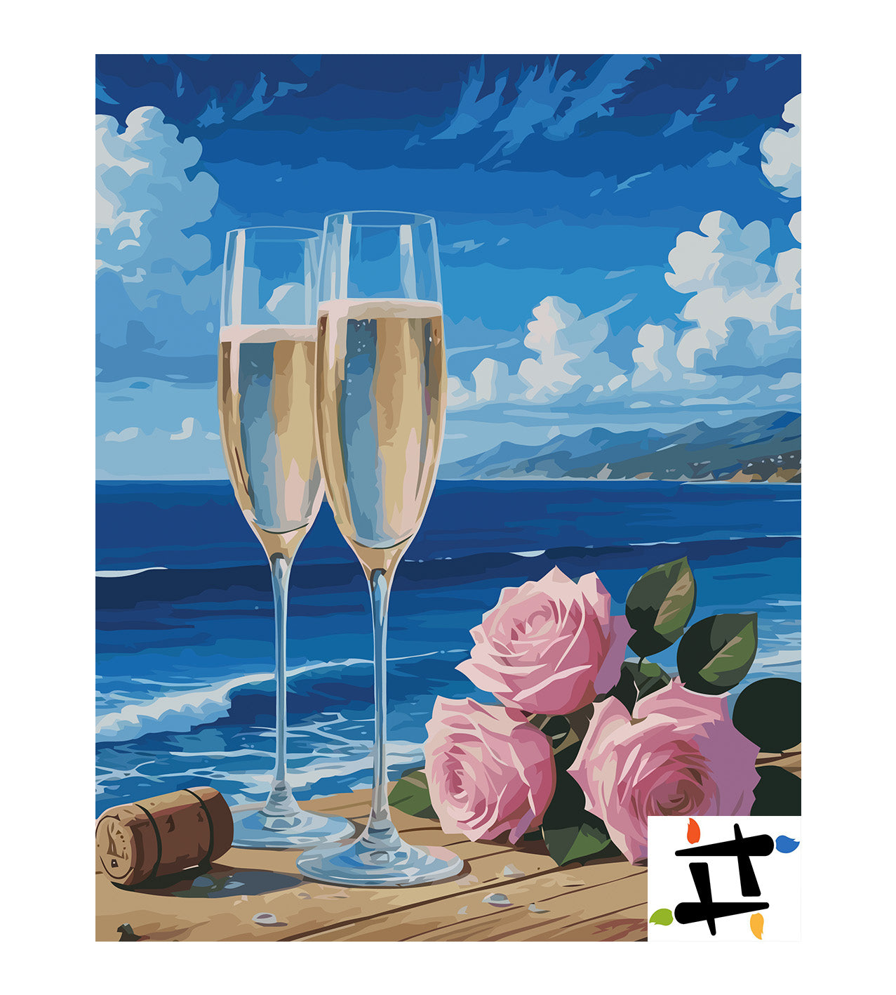 Pictura pe Numere – Rasarit romantic 6942