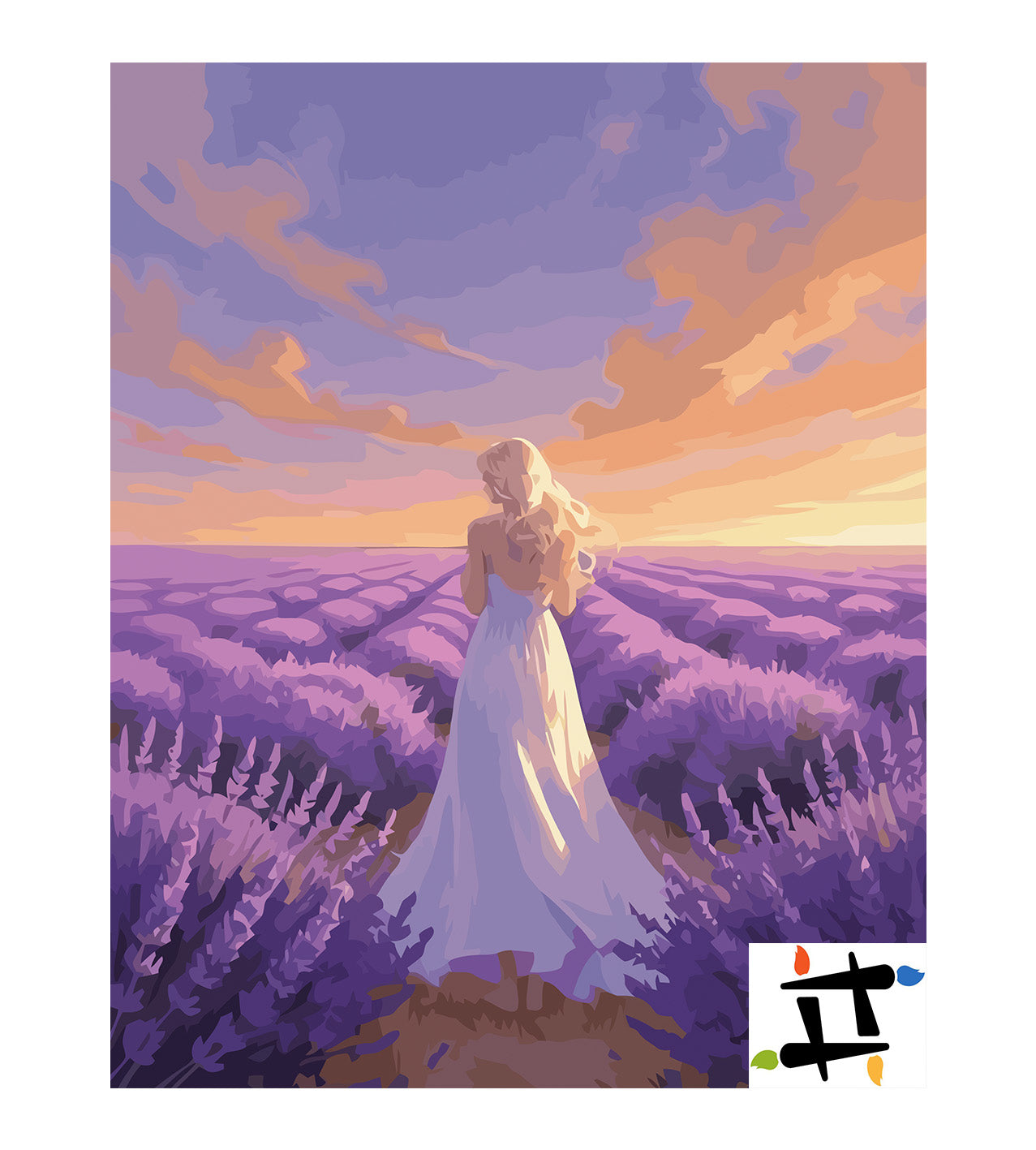 Pictura pe Numere – Vis de lavanda 6971