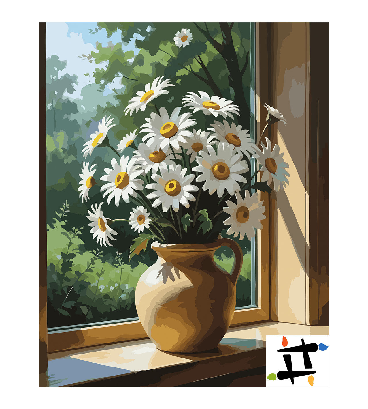 Pictura pe Numere – Margarete in lumina amiezii 7113