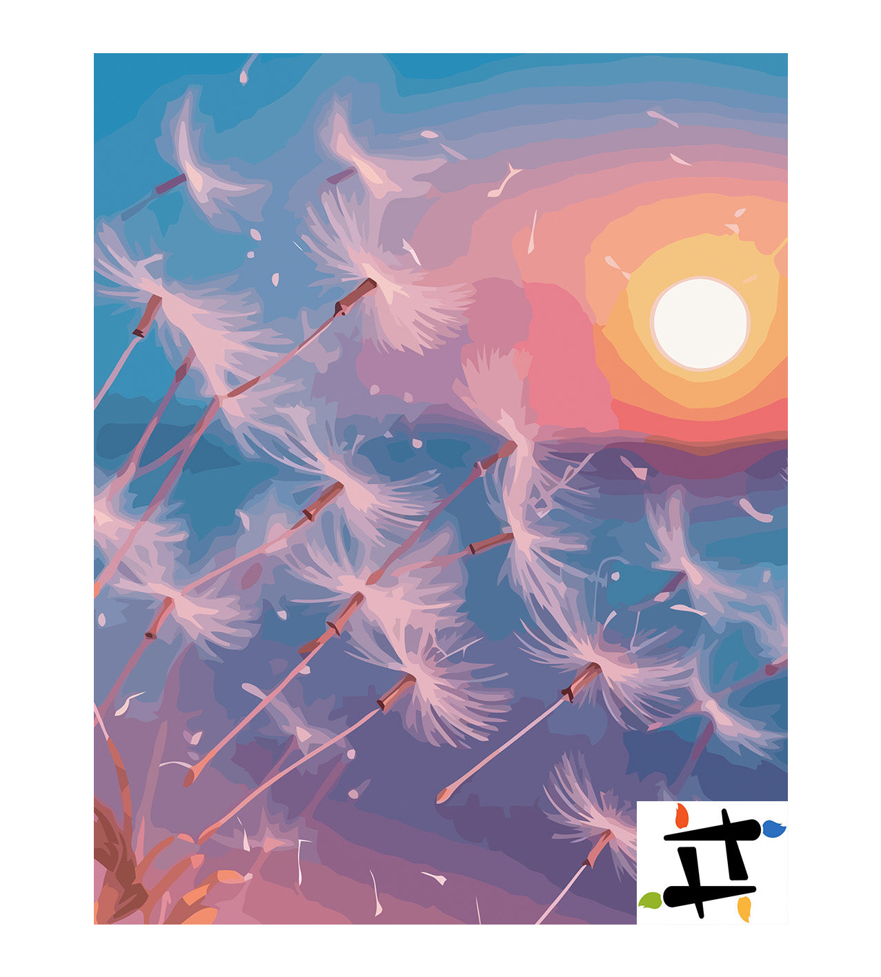 Pictura pe Numere – Zbor efemer 7063