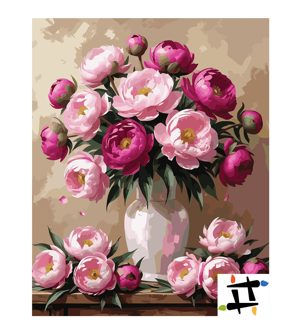 Pictura pe Numere – Potir de portelan 7282