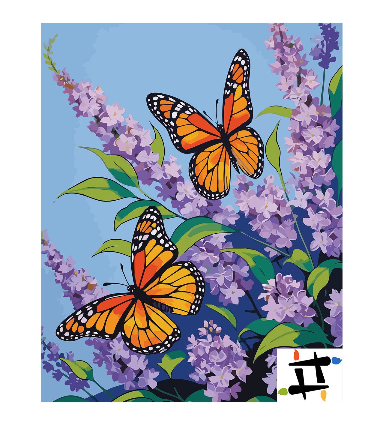 Pictura pe Numere – Valsul petalelor 7129