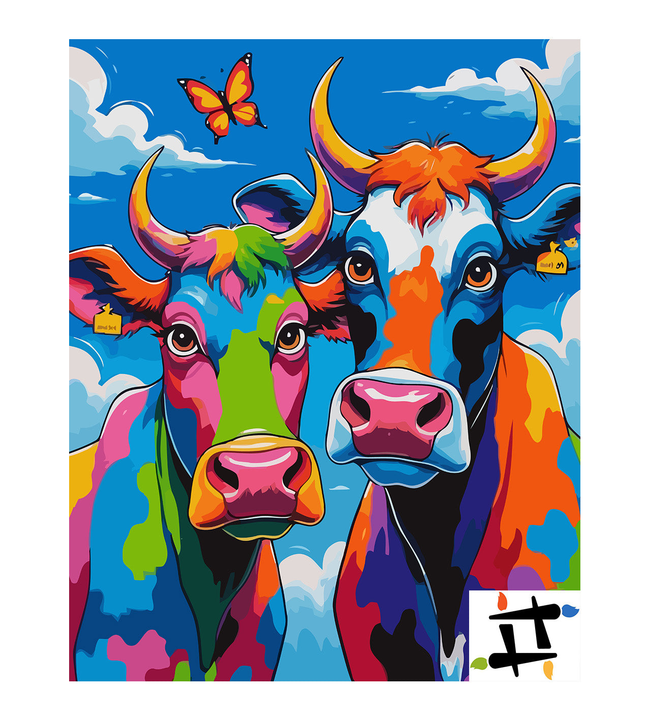 Pictura pe Numere – Cireada popart 7327