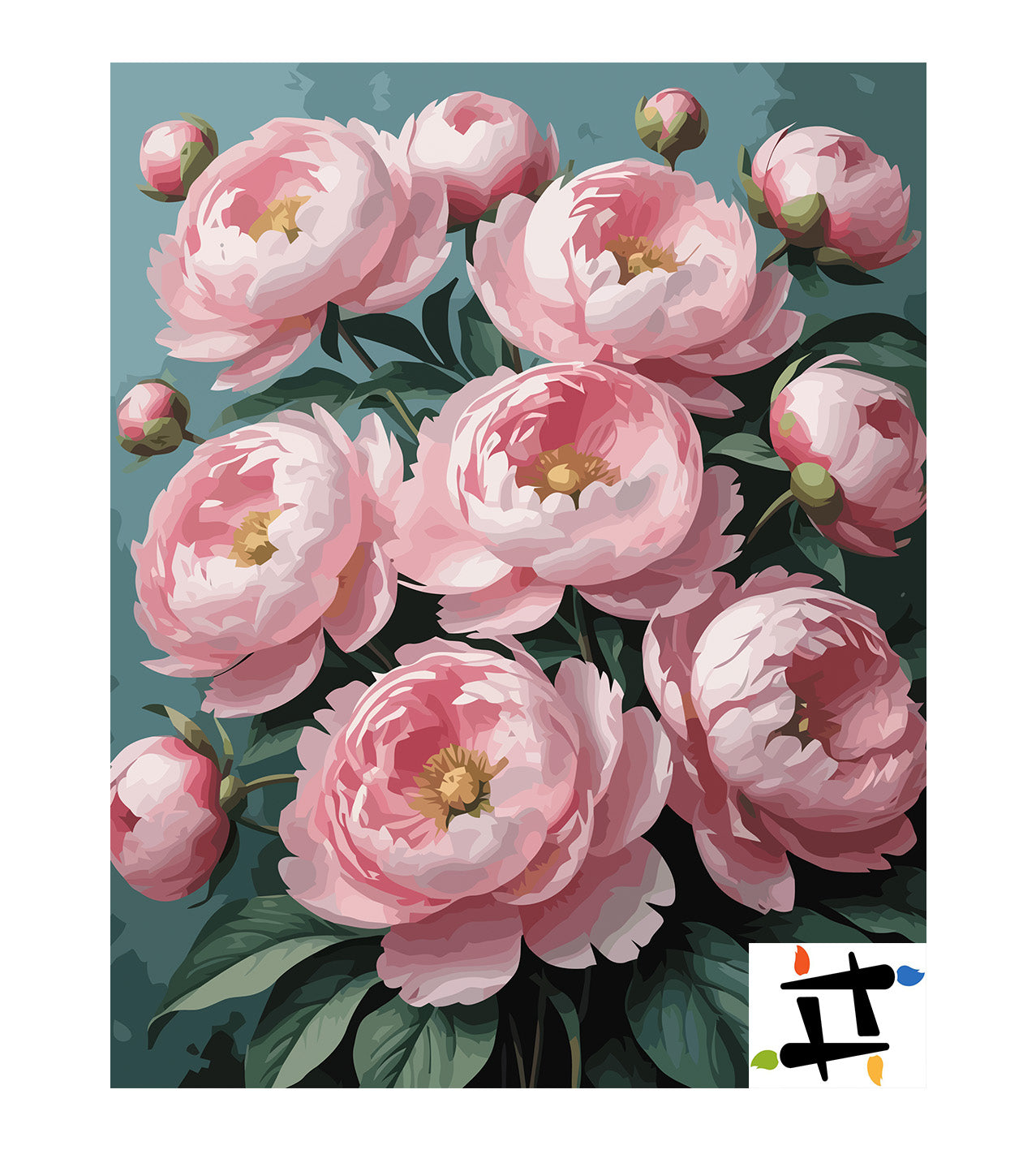 Pictura pe Numere – Abundenta Florala 6869